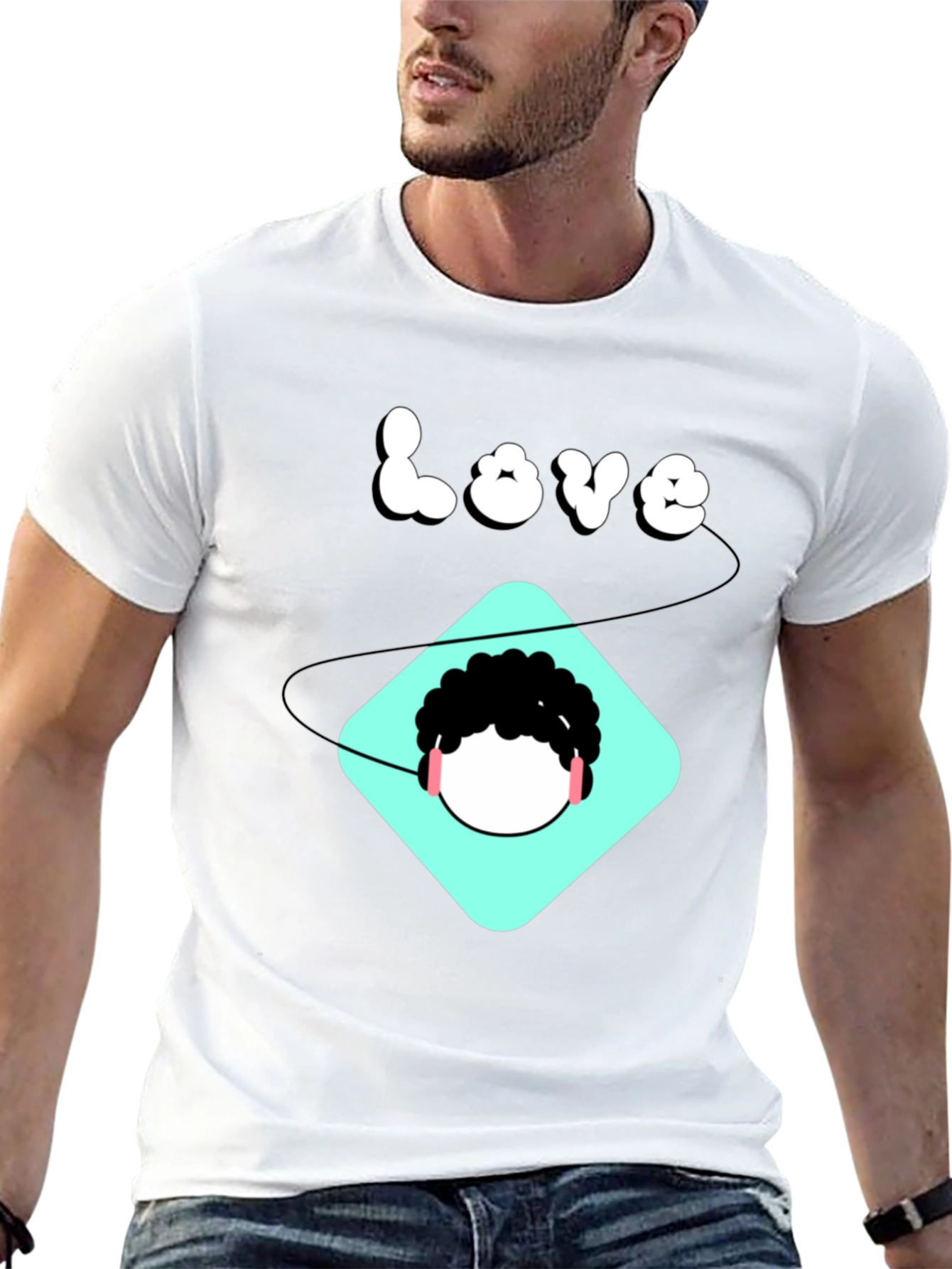 Black Love Music T-Shirt - Stylish Graphic Tee view 13