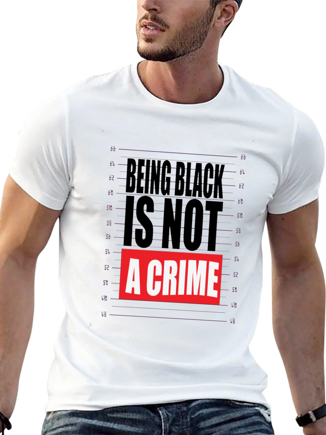 Black Being Black Is Not a Crime Graphic T-Shirt view 13