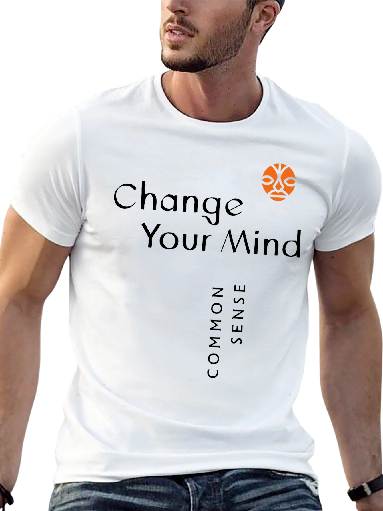 Black Change Your Mind T-Shirt view 13