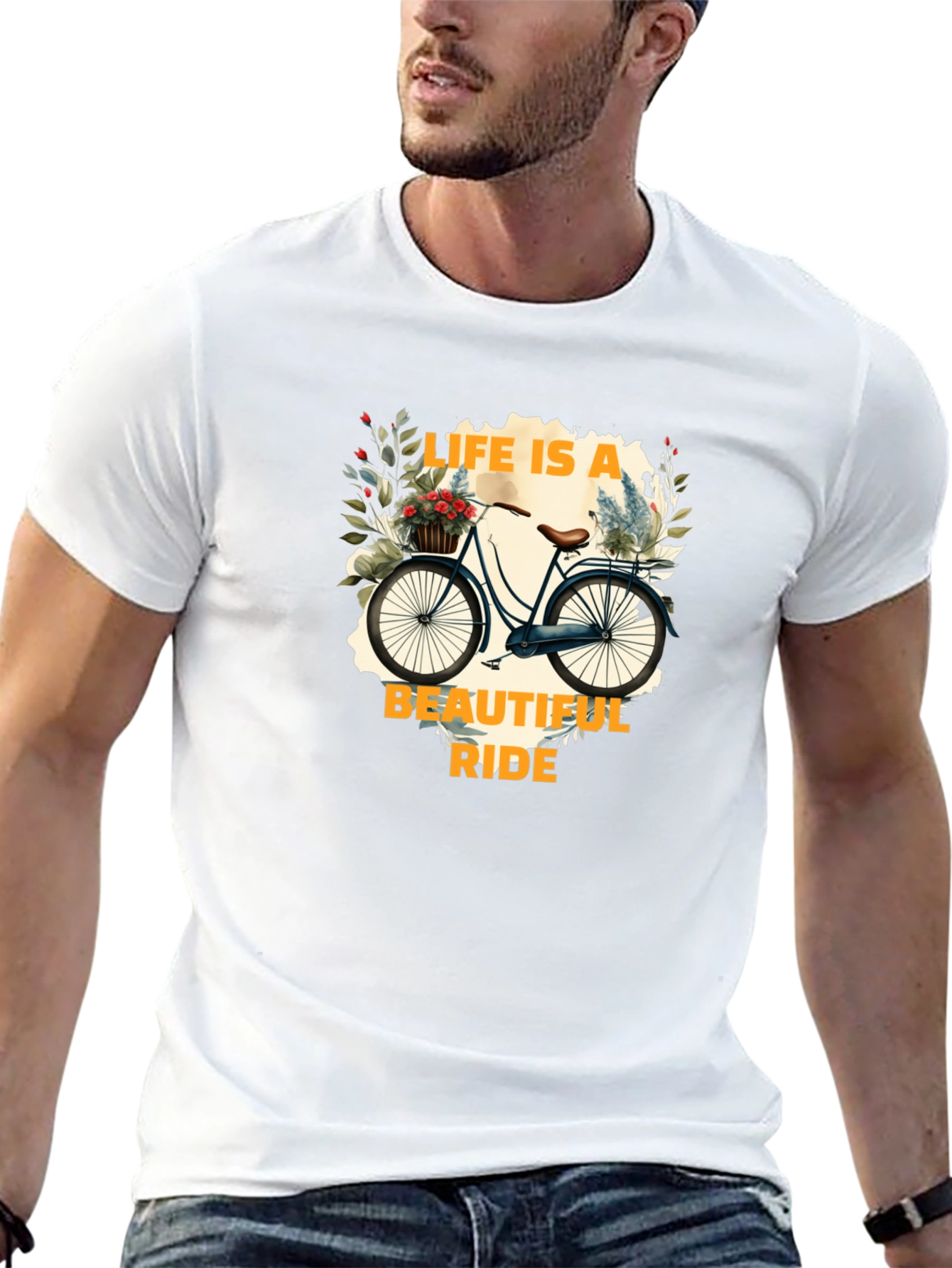 Black Life is a Beautiful Ride T-Shirt view 13