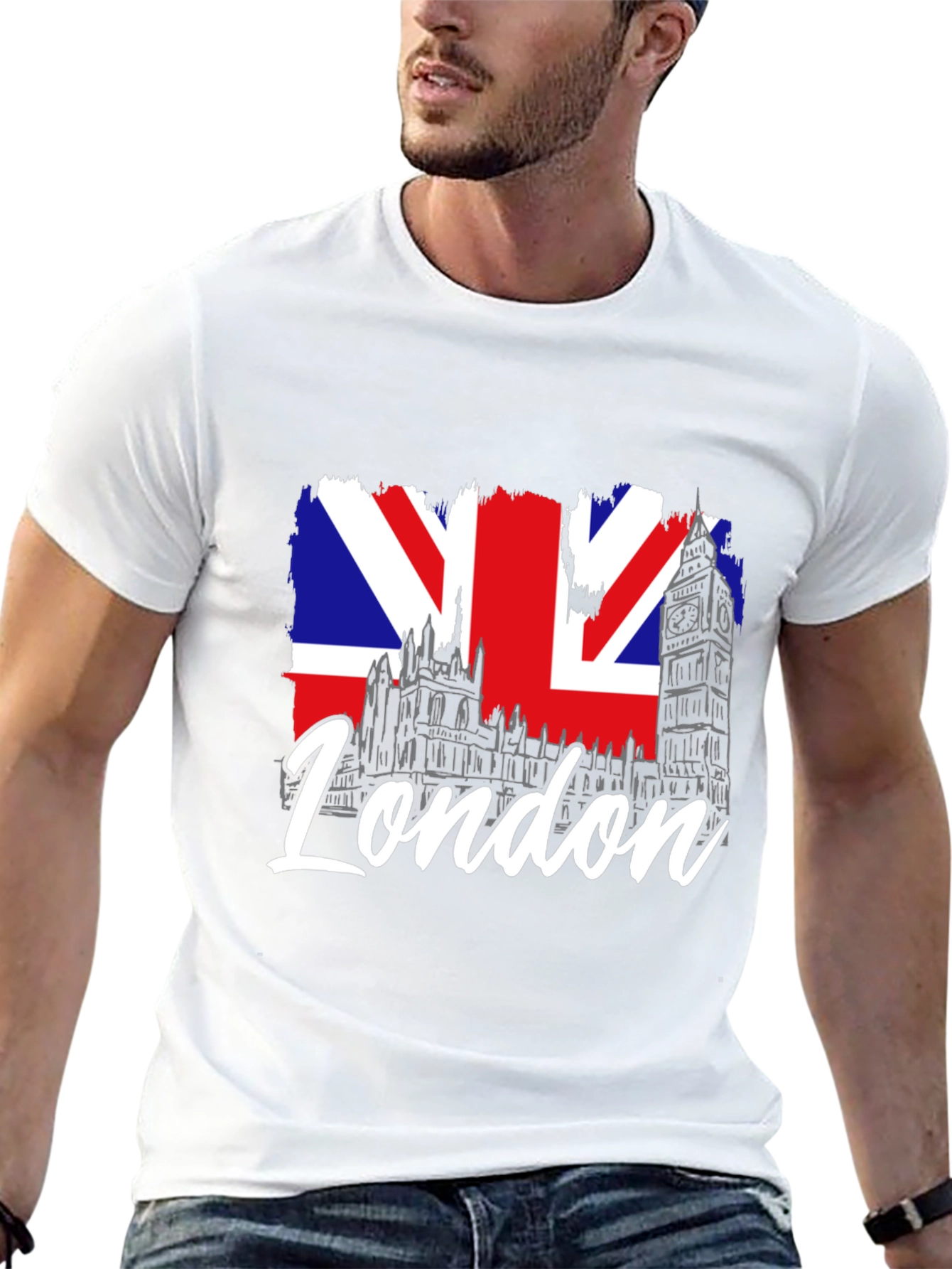 London UK Flag Graphic T-Shirt - 13