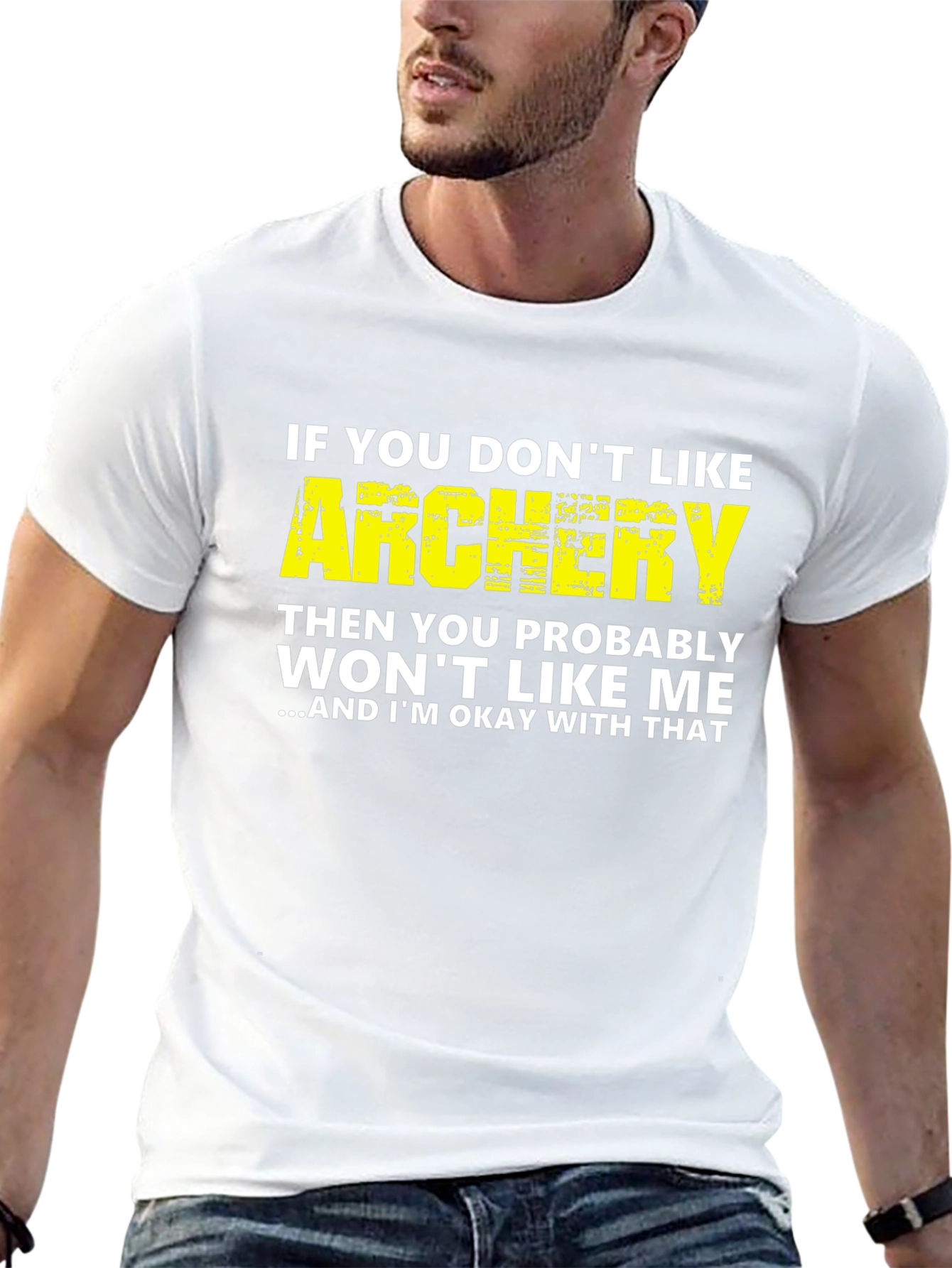 Black Archery T-Shirt: If You Don't Like Archery Funny Tee view 13
