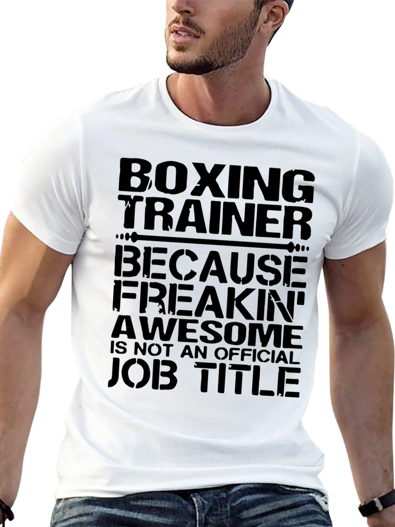Boxing Trainer Funny Job Title T-Shirt - 13