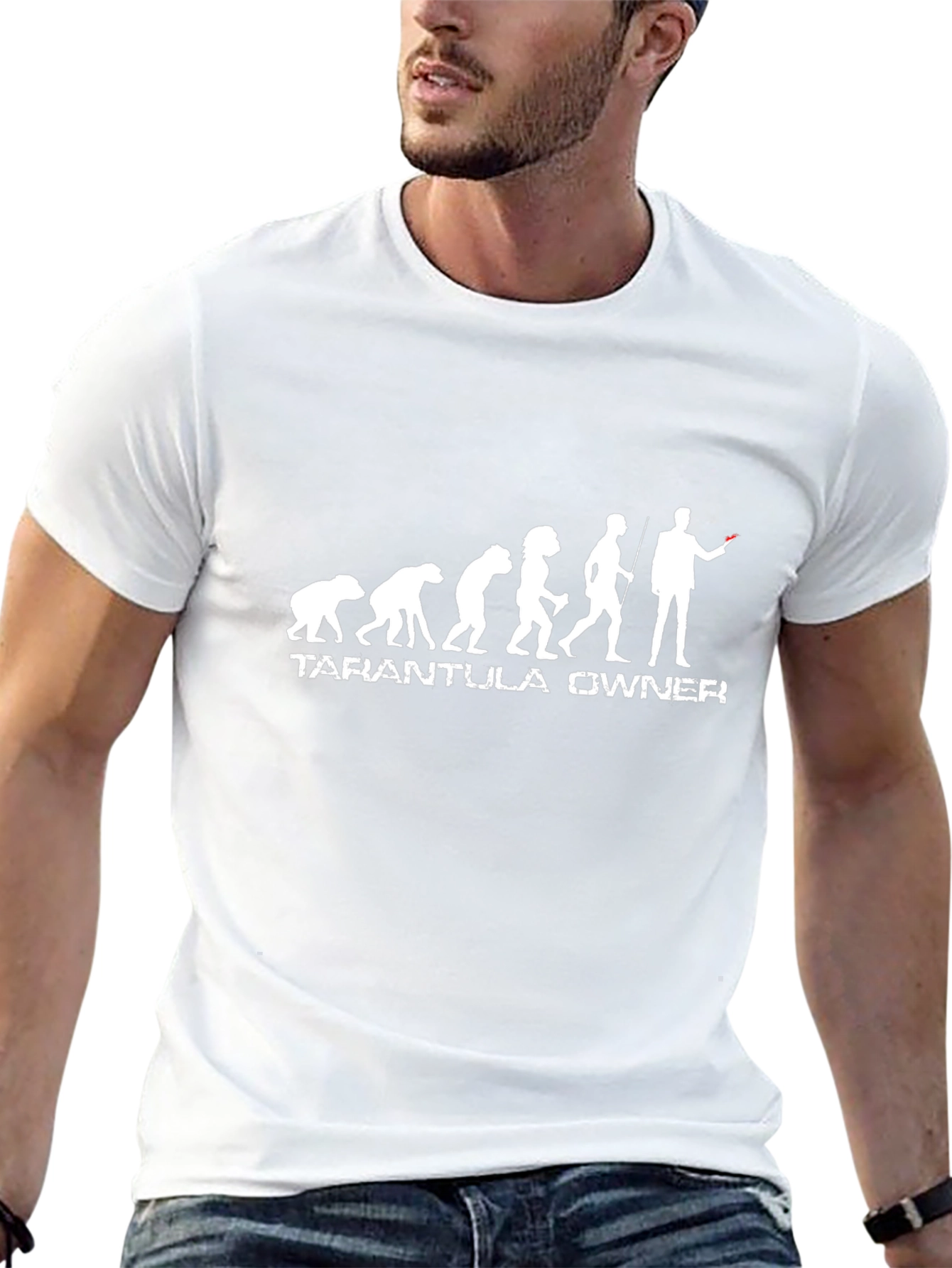 Tarantula Owner Evolution Black T-Shirt - 13