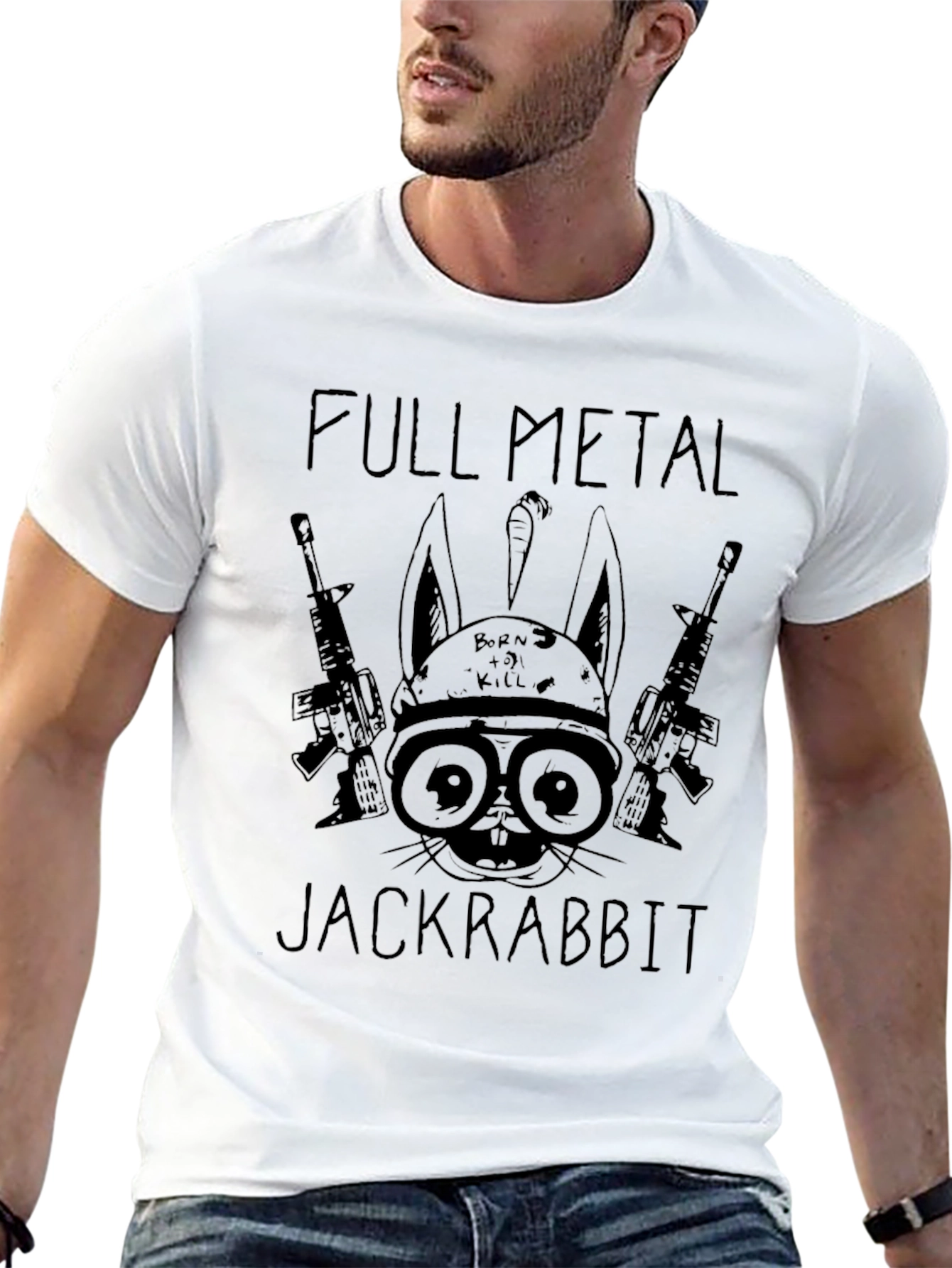 Full Metal Jackrabbit Graphic Tee - 13