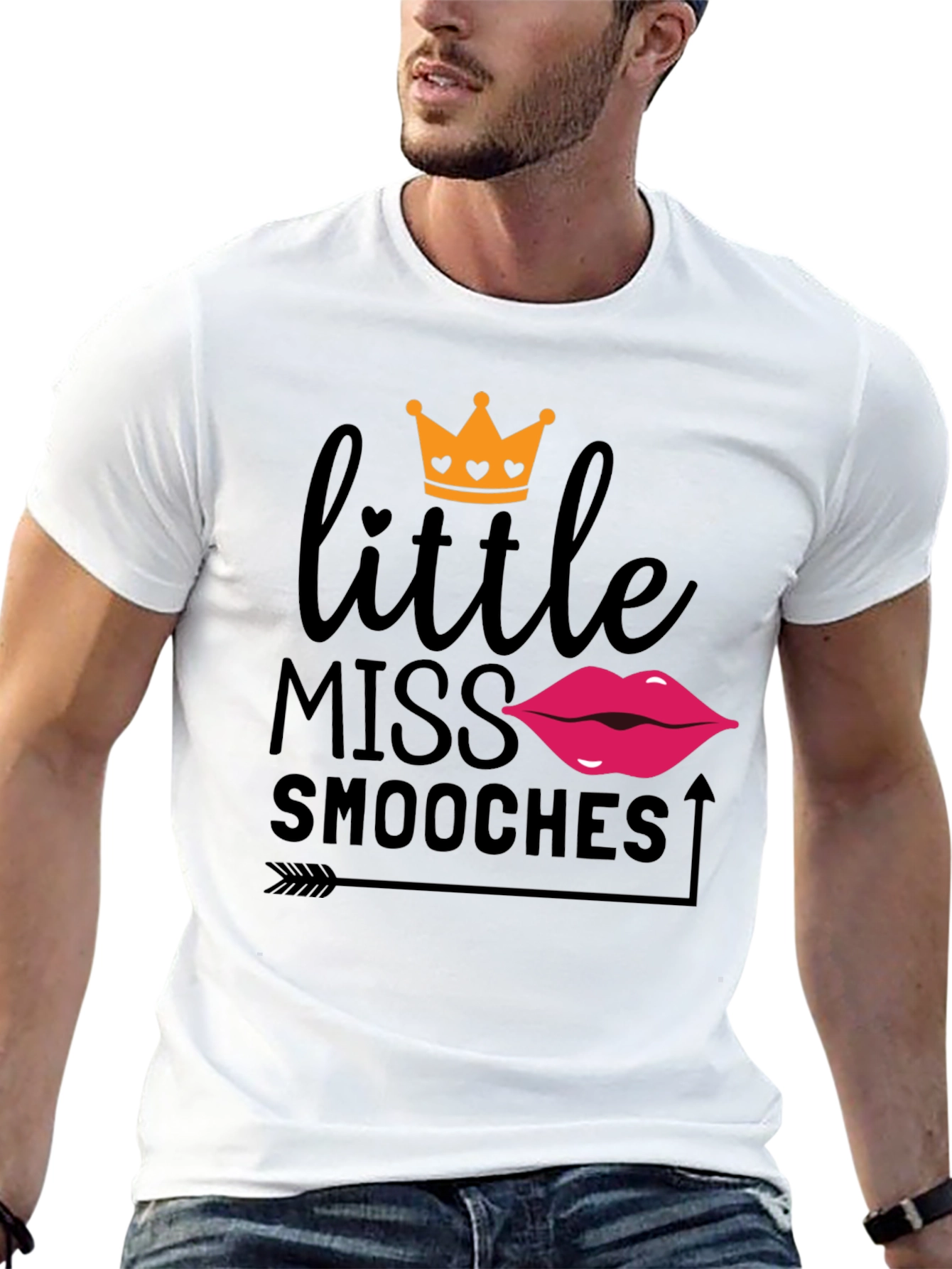 Little Miss Smooches T-Shirt - Cute Women's Top - 13