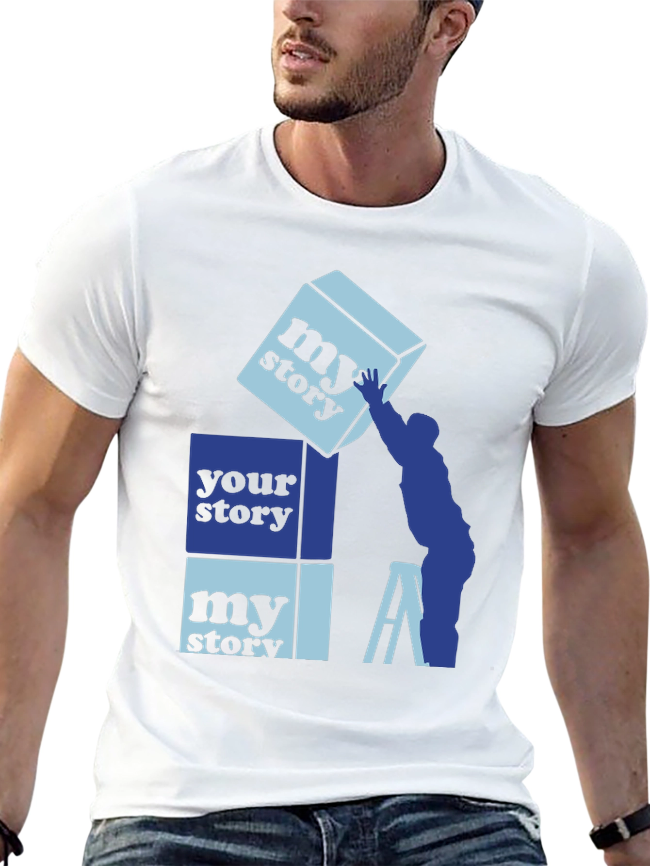 Black My Story Your Story Graphic Tee view 13