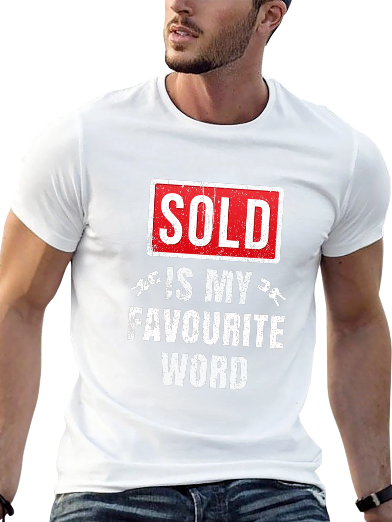 Black Sold Is My Favorite Word T-Shirt view 13