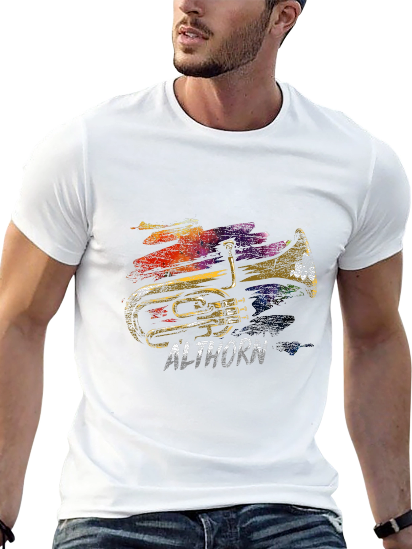 Althorn Musical Instrument T-Shirt - 13