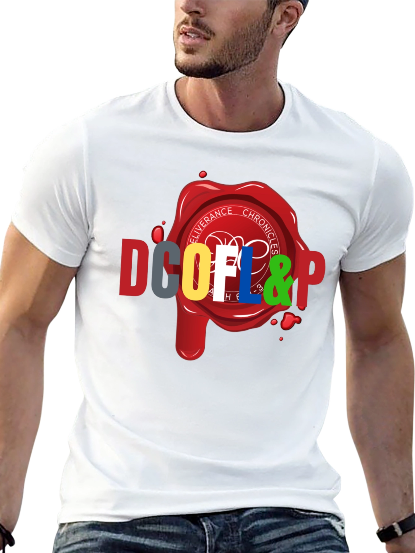 Black DCOFL&P Graphic Tee - The Deliverance Chronicles T-Shirt view 13