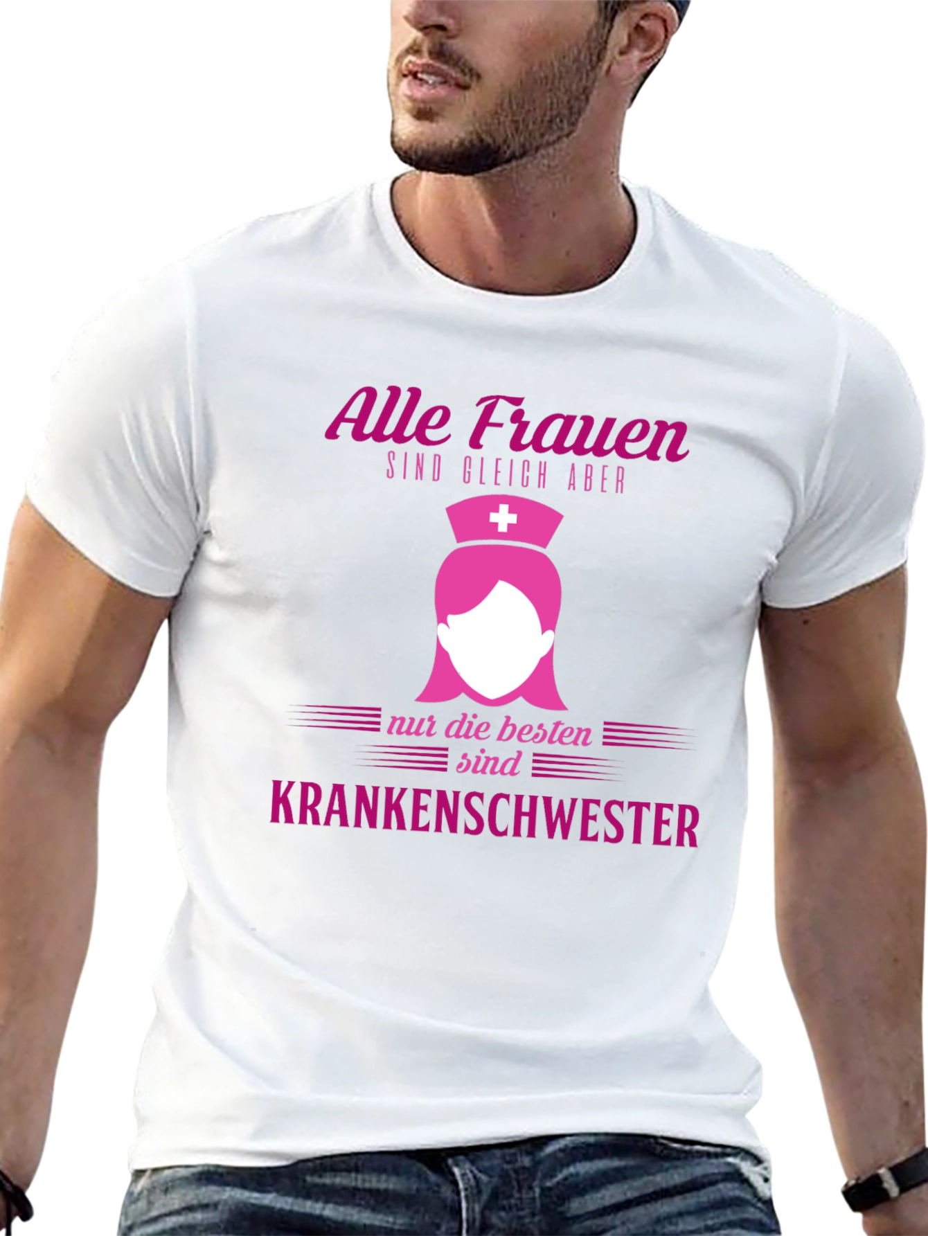 Black Nurse T-Shirt - Alle Frauen sind gleich aber Krankenschwester view 13