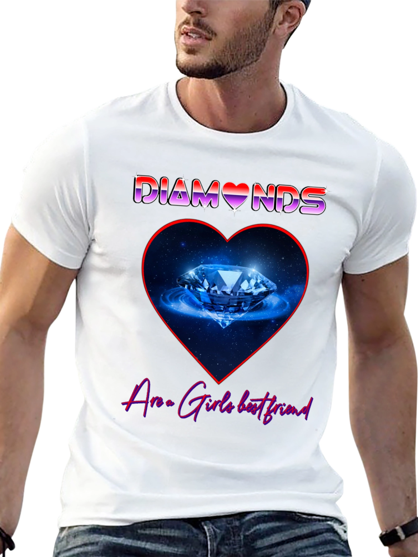 Black Diamonds Are a Girl's Best Friend Graphic Tee view 13