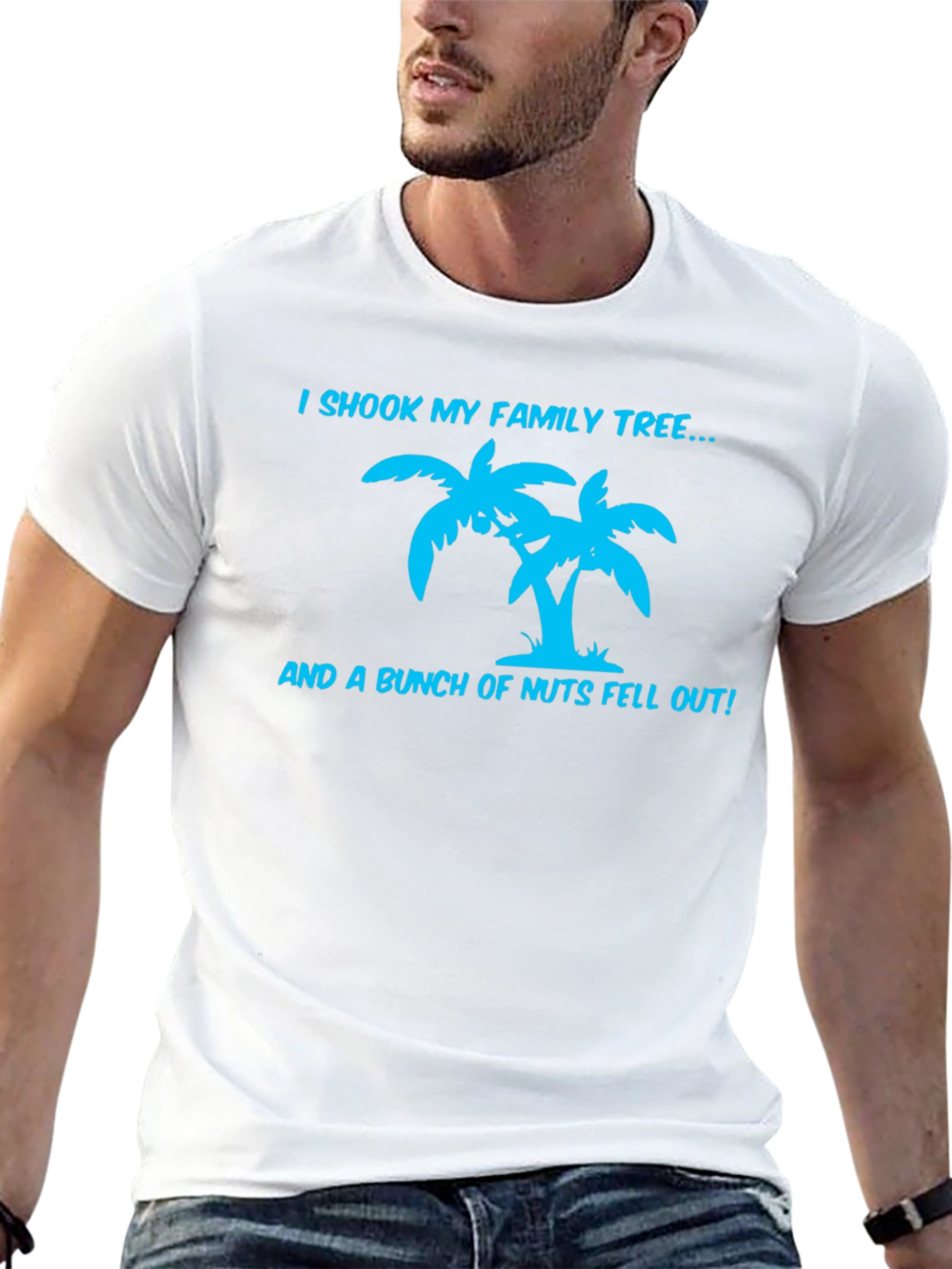 Black Funny Family Tree T-Shirt view 13