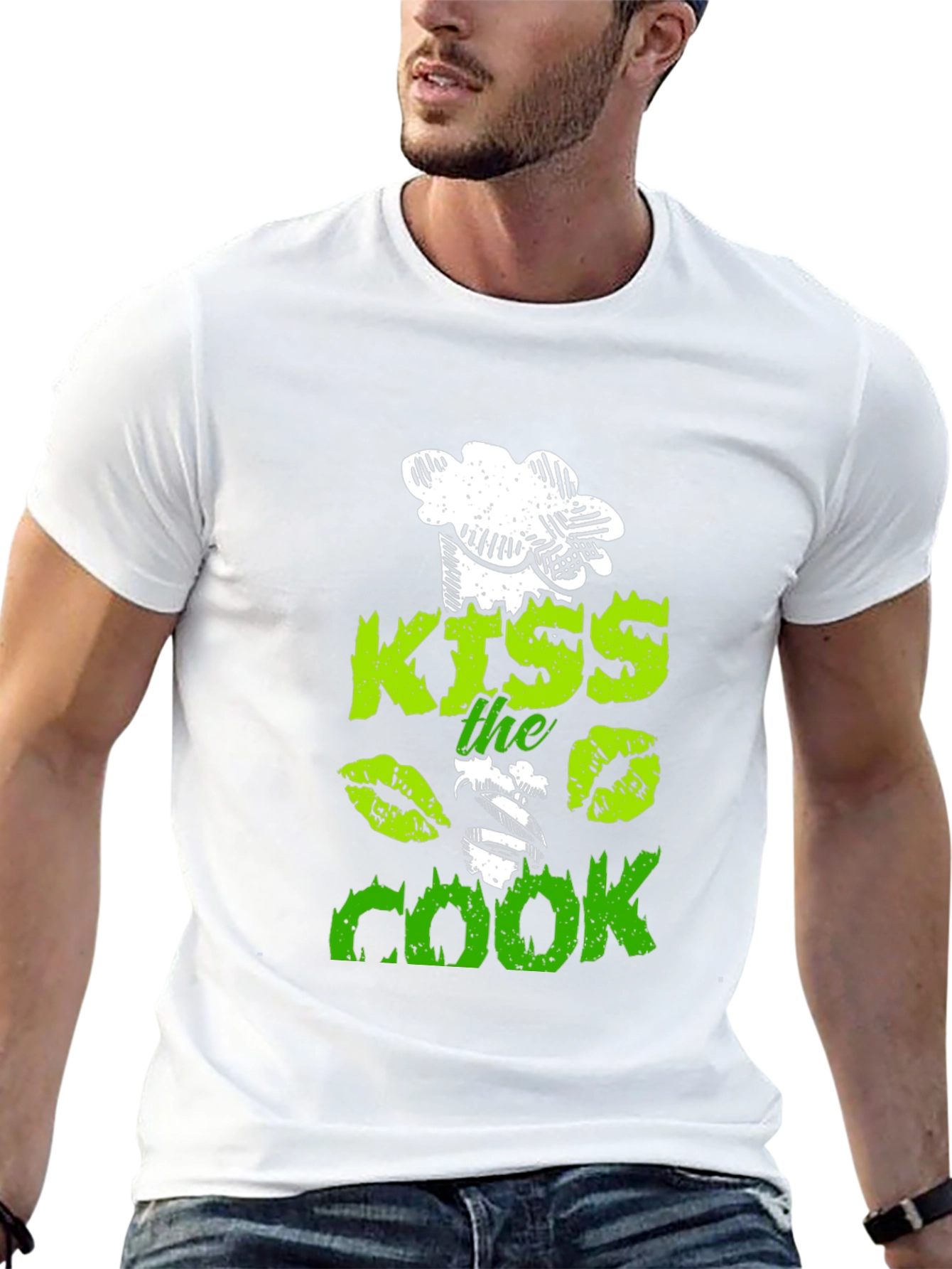 Black Kiss The Cook Graphic T-Shirt view 13