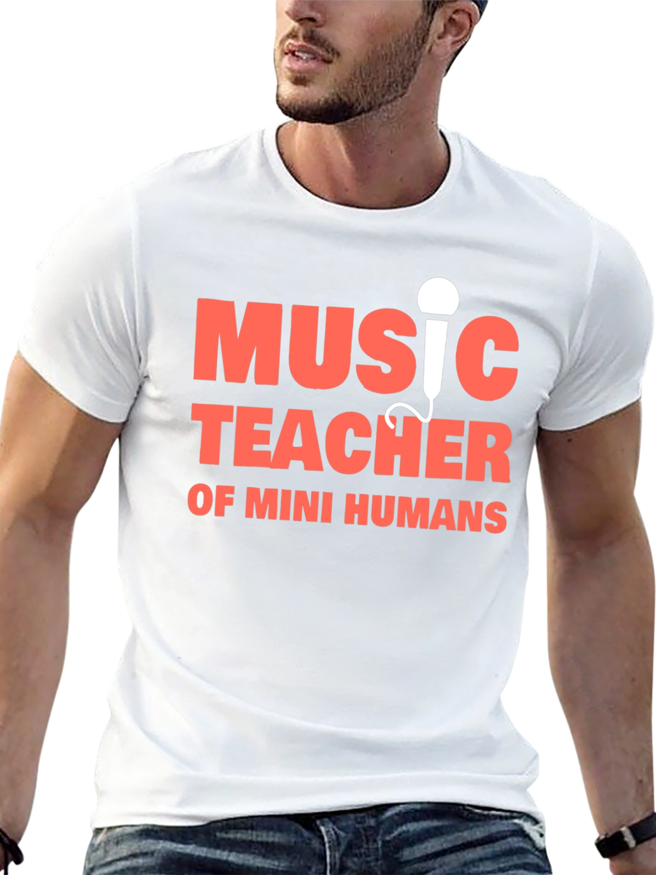 Black Music Teacher T-Shirt view 13