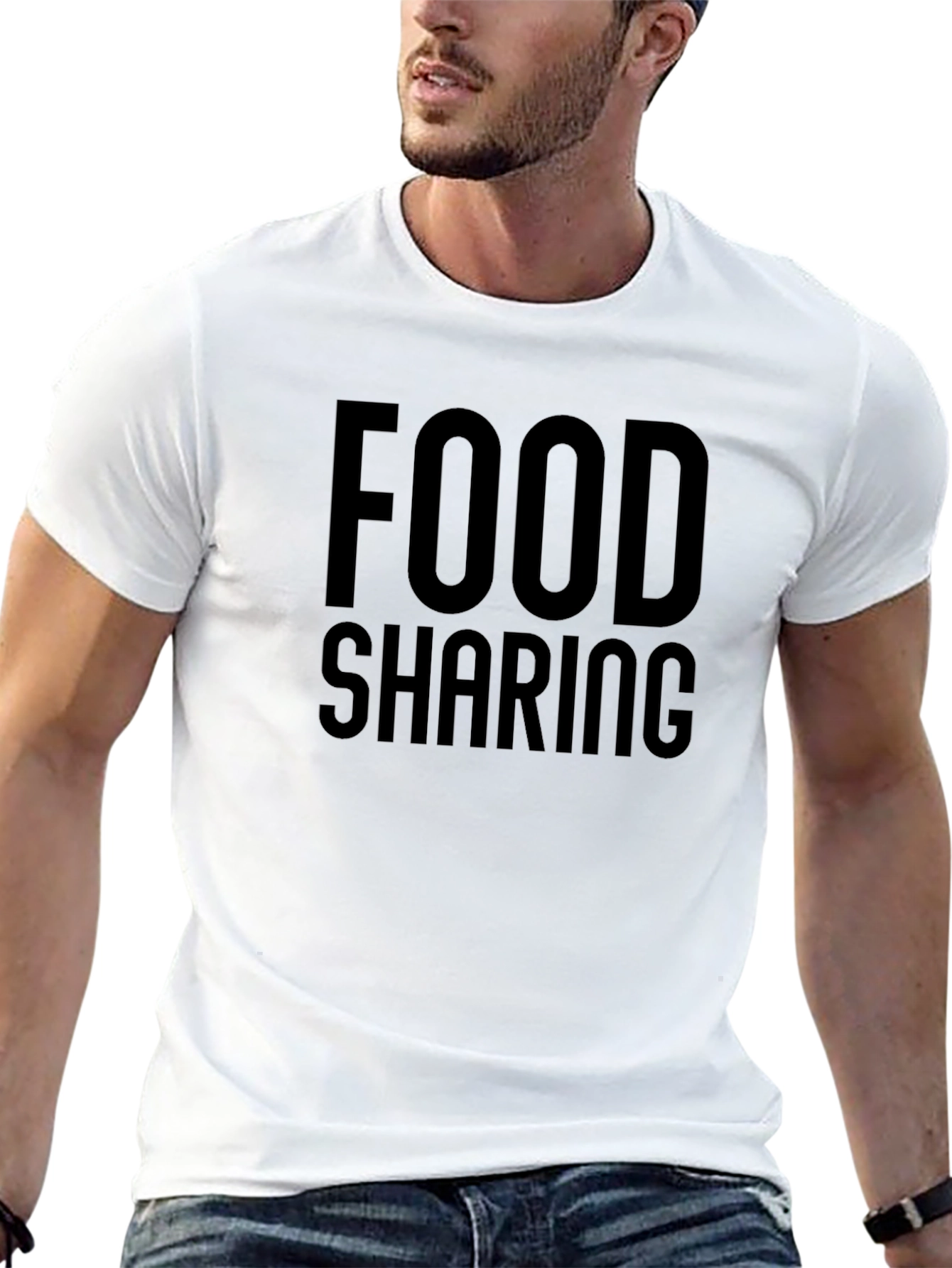 Food Sharing T-Shirt - Spread the Word! - 13