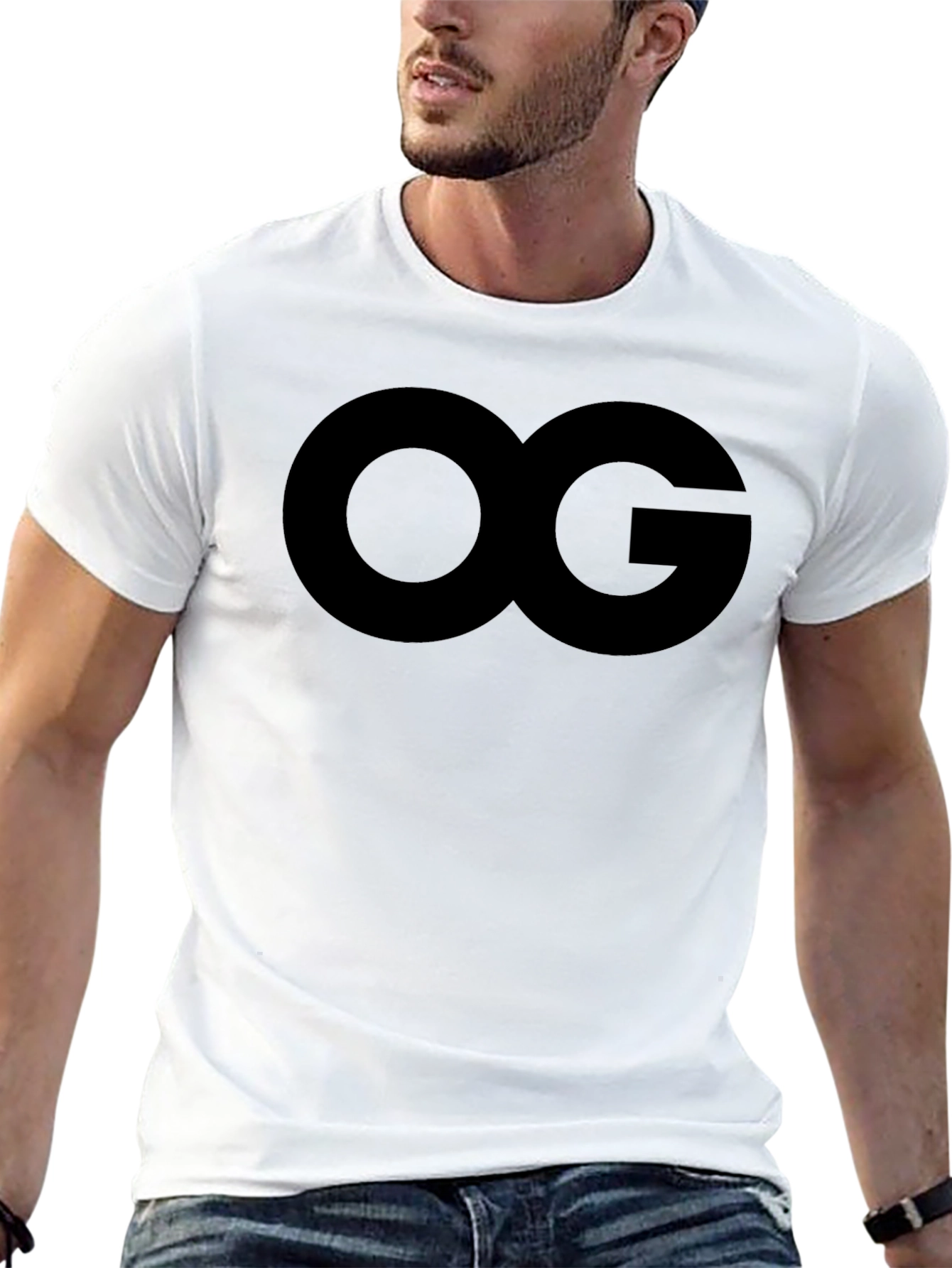 Black OG Black Graphic Tee - Urban Streetwear view 13