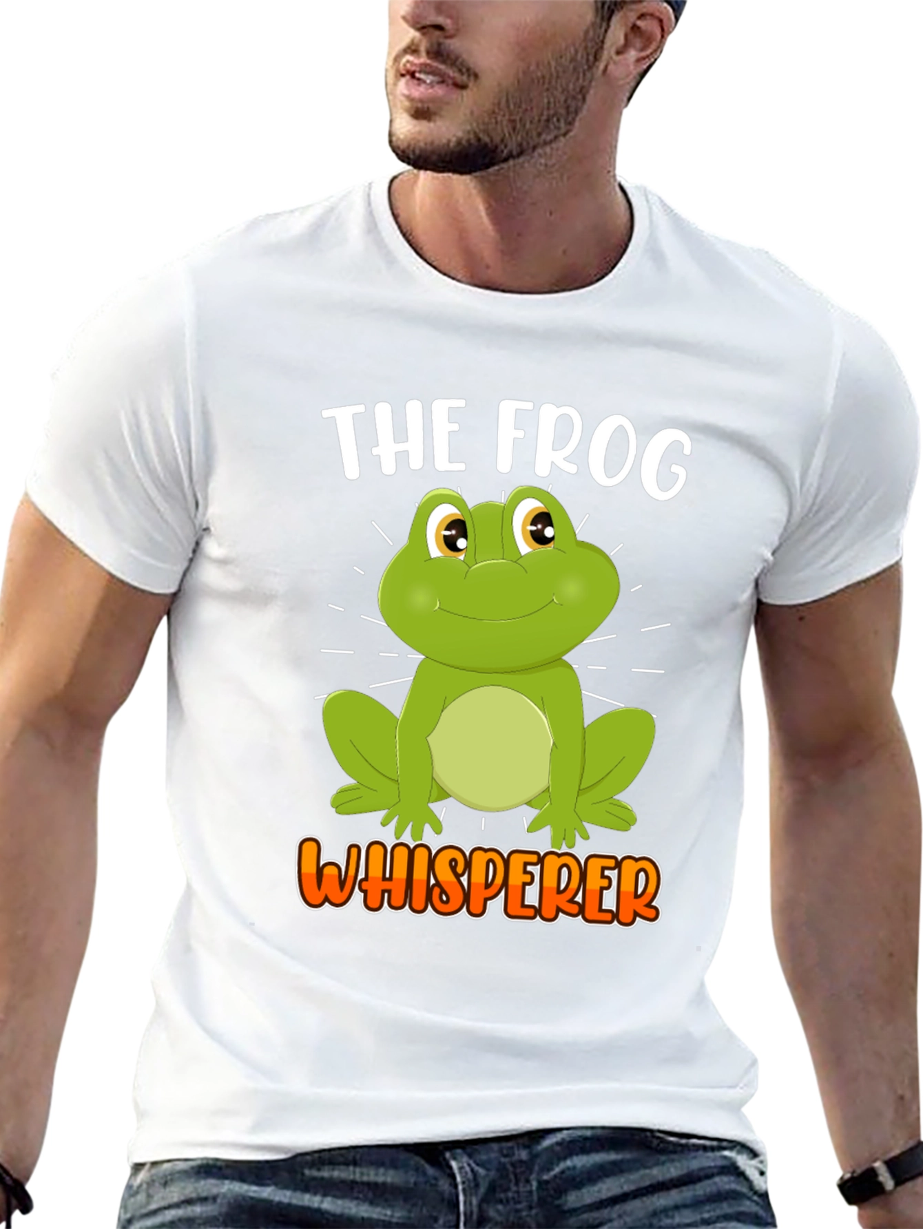 Black The Frog Whisperer Novelty T-Shirt - Funny Amphibian Lover Tee view 13