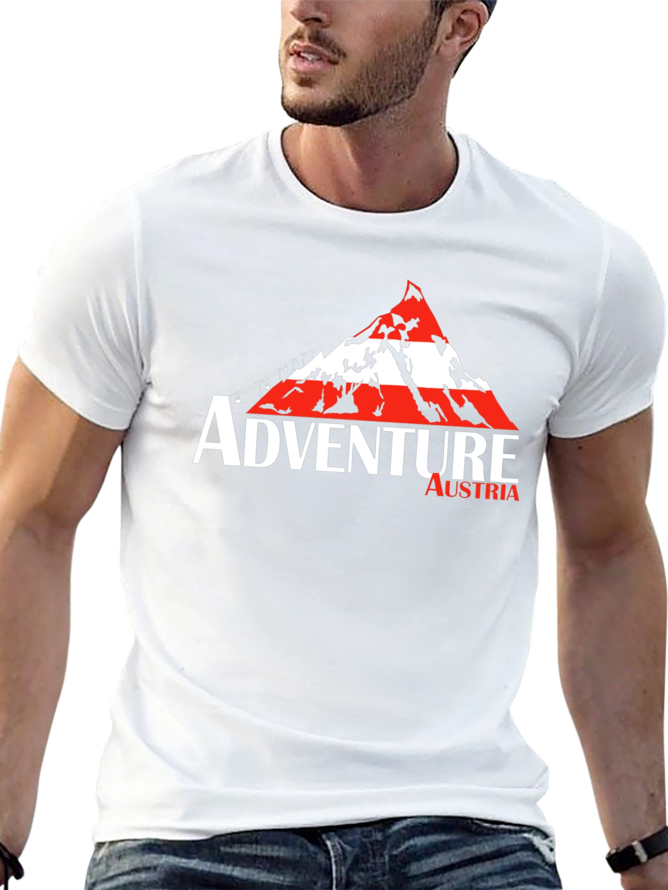 Black Adventure Austria Black T-Shirt view 13
