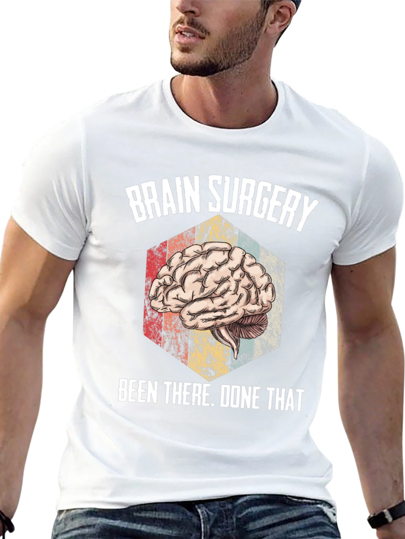 Black Brain Surgery Been There Done That Tee view 13