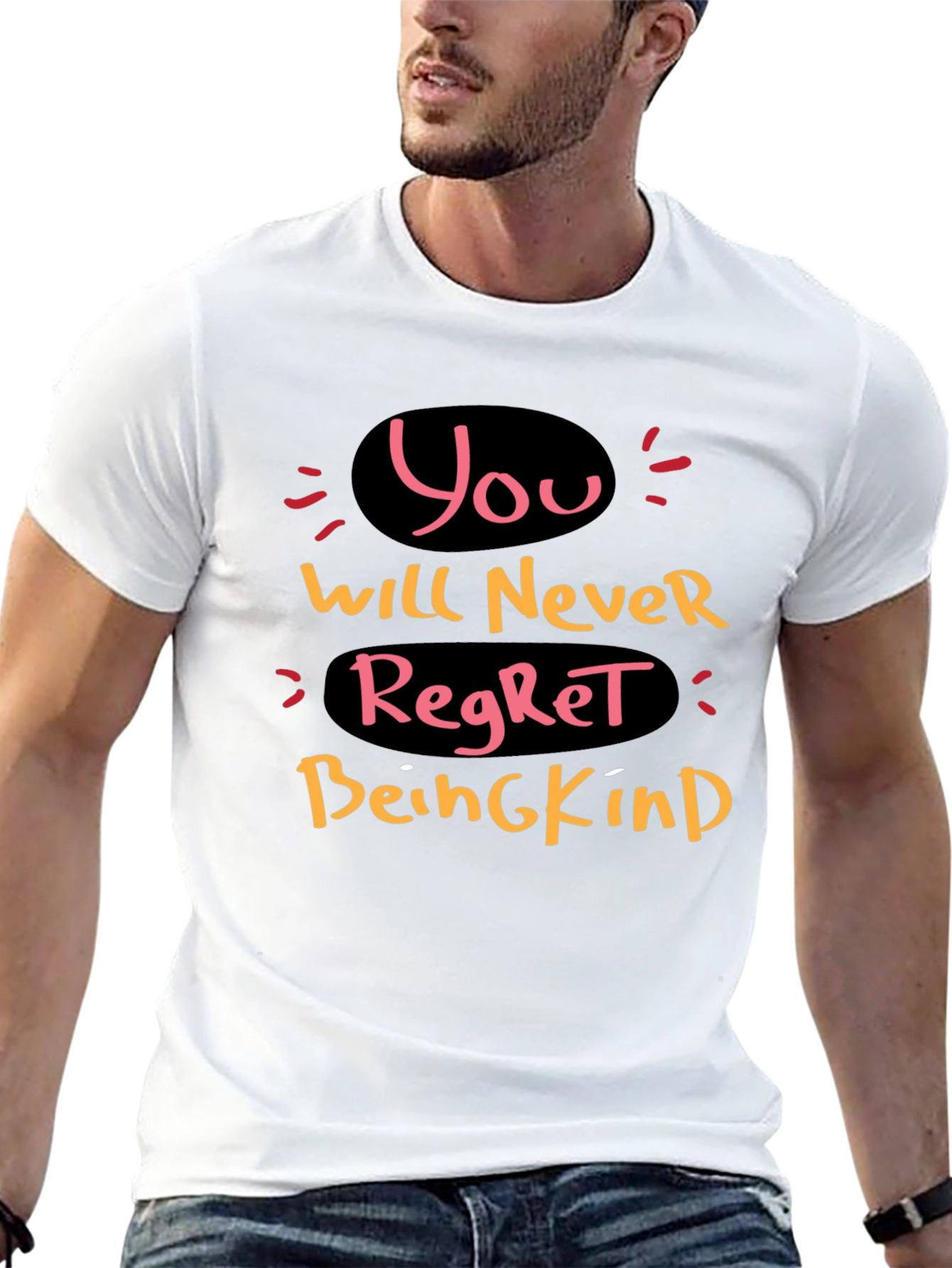 Black Kindness T-Shirt - You Will Never Regret It view 13