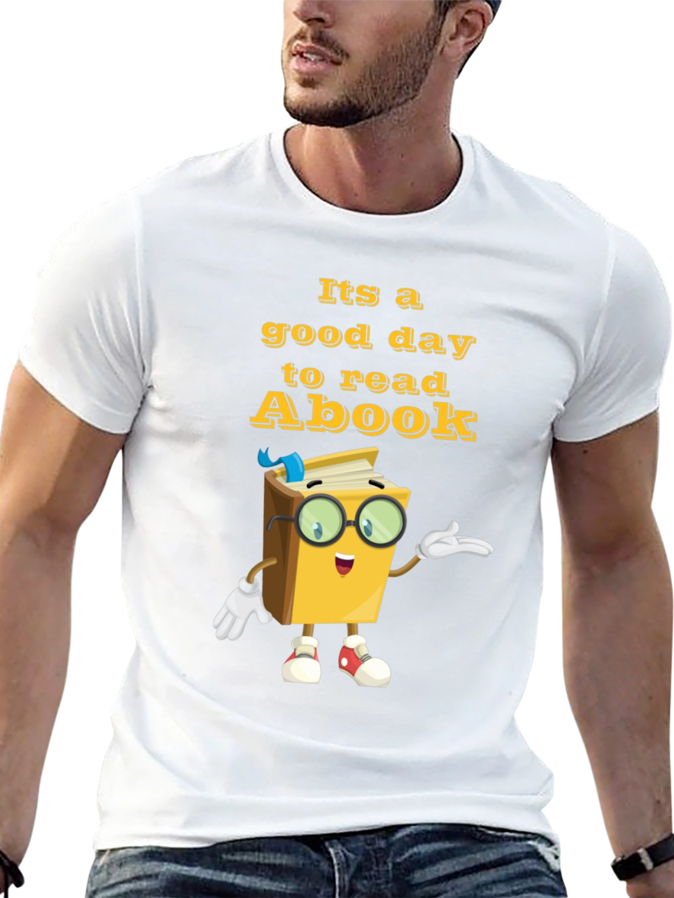 Black Funny Bookworm T-Shirt - It's a Good Day to Read view 13