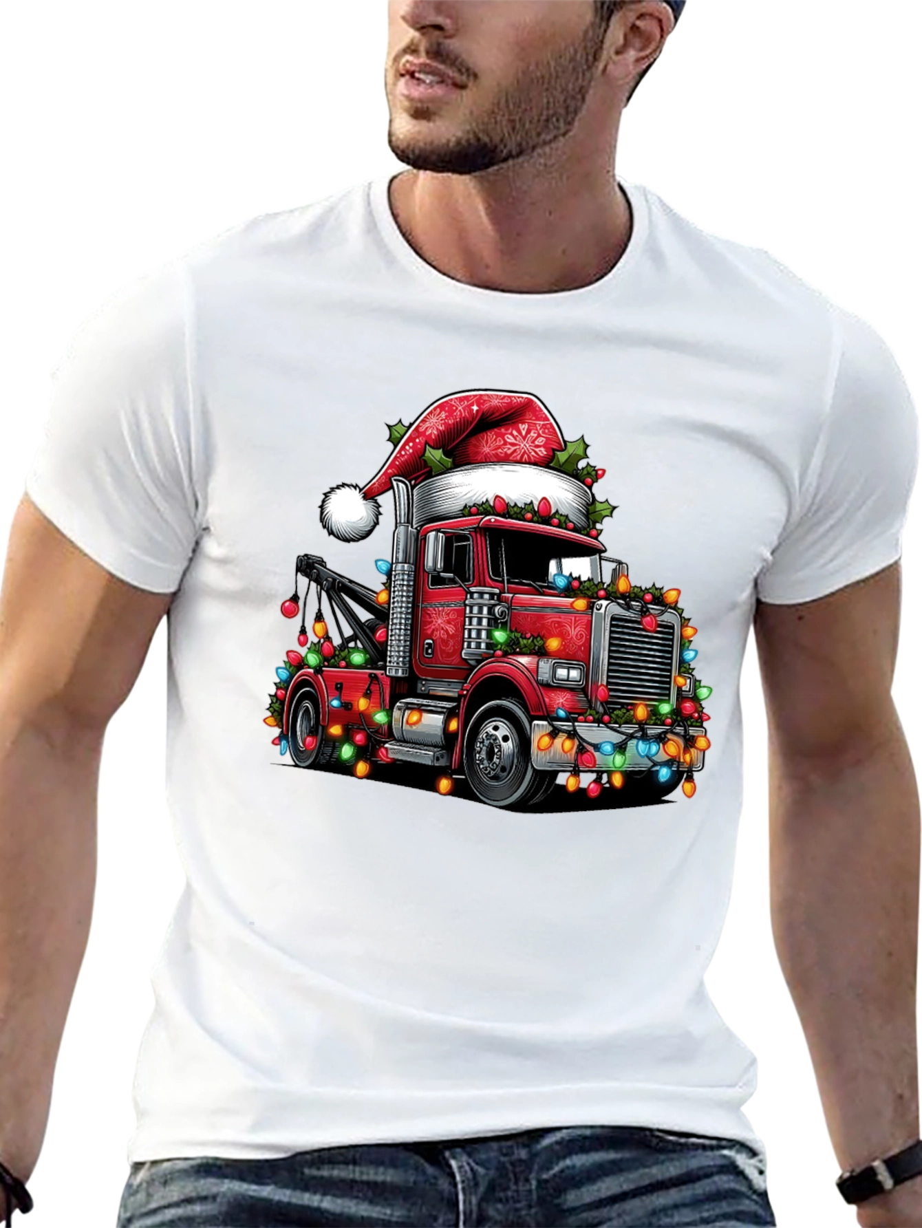 Christmas Truck Graphic Tee - 13