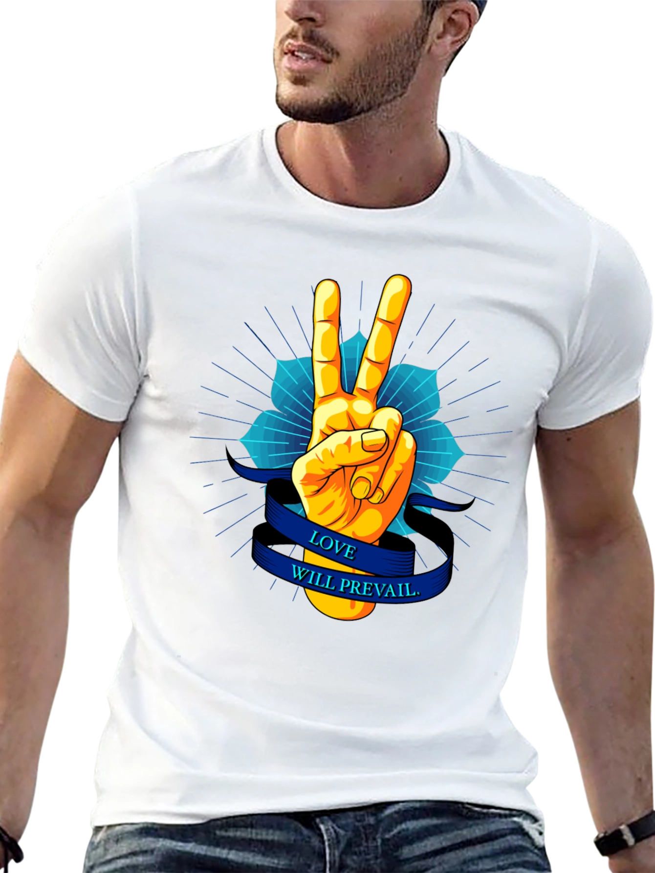 Black Love Will Prevail Graphic Tee view 13