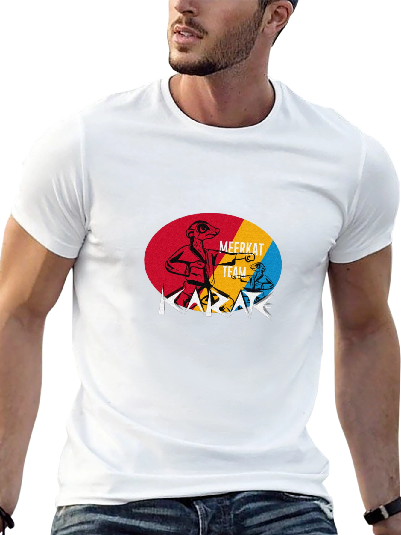 Meerkat Karate Team Black T-Shirt - 13