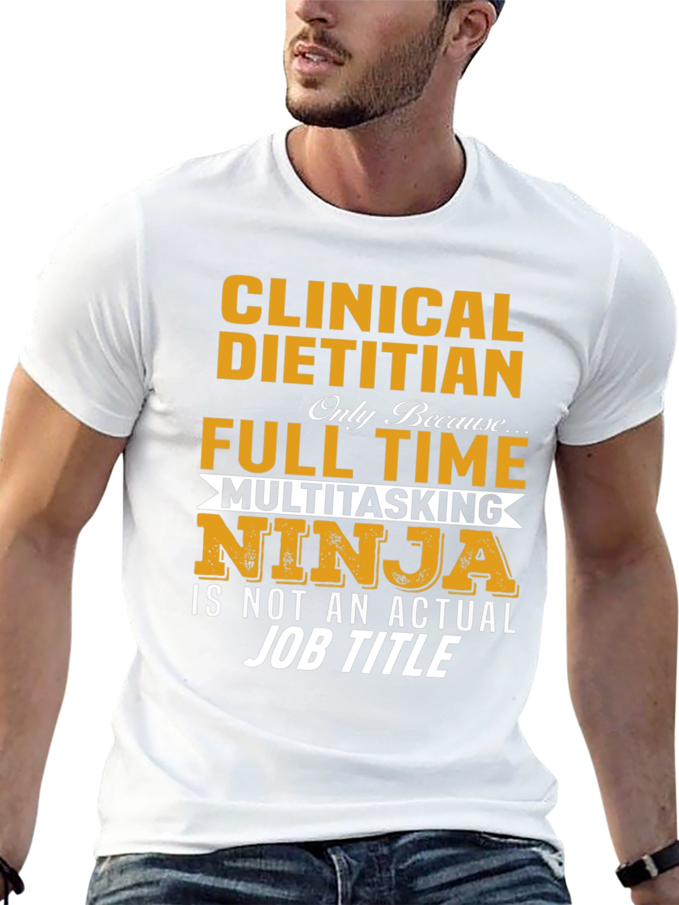 Clinical Dietitian Ninja Graphic T-Shirt - 13