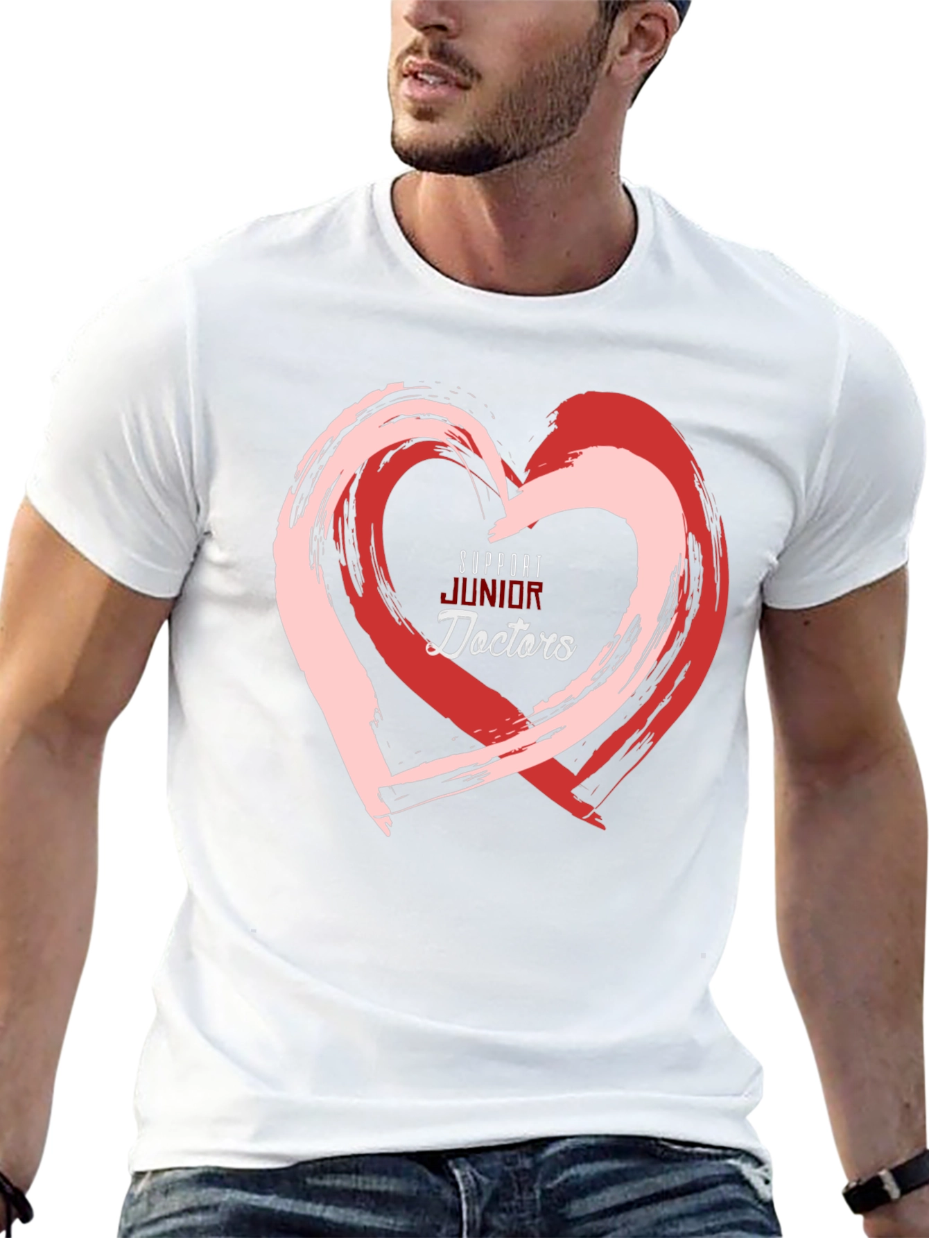 Support Junior Doctors Heart Tee - 13