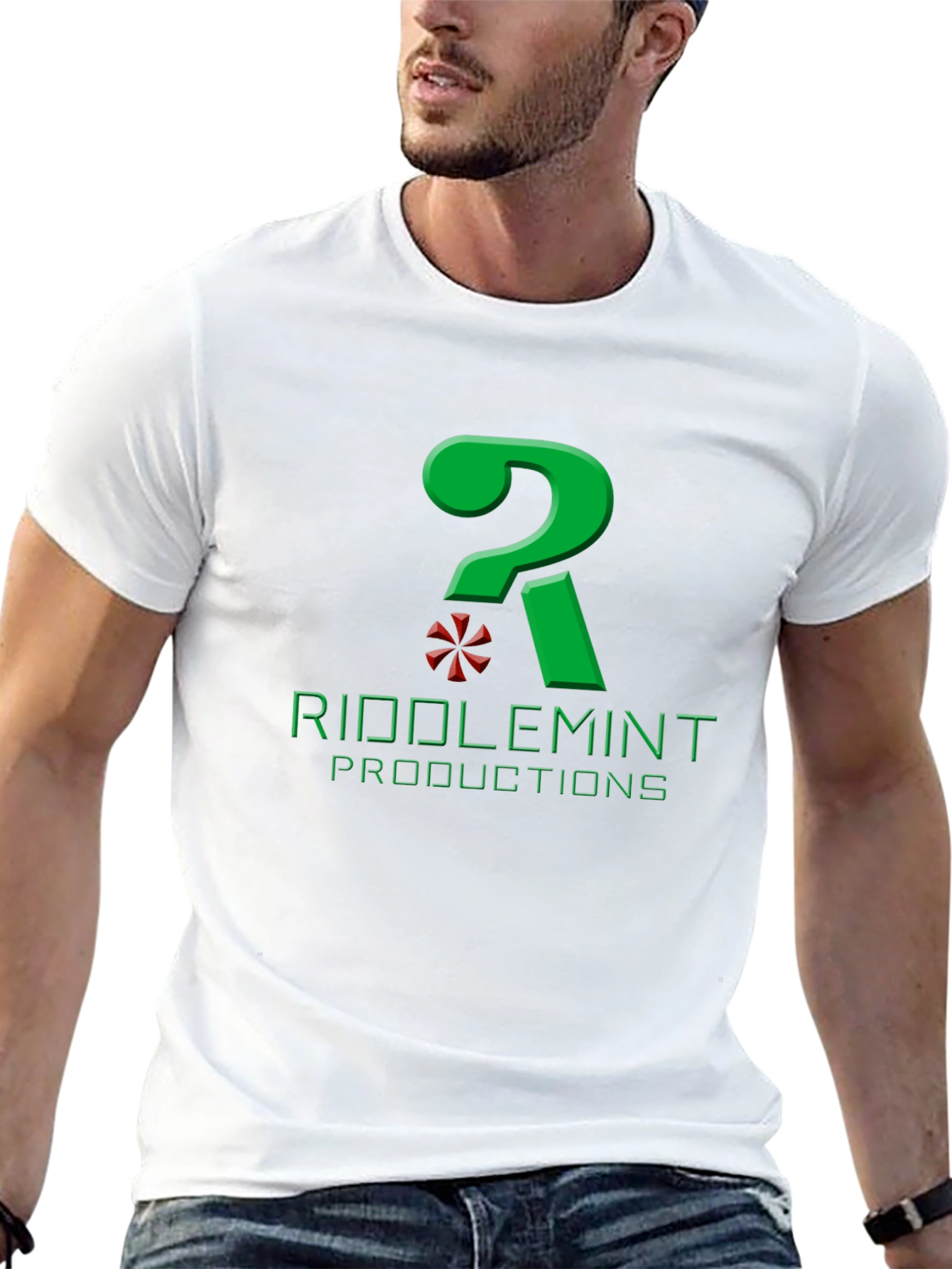Black Riddlemint Productions Graphic T-Shirt view 13