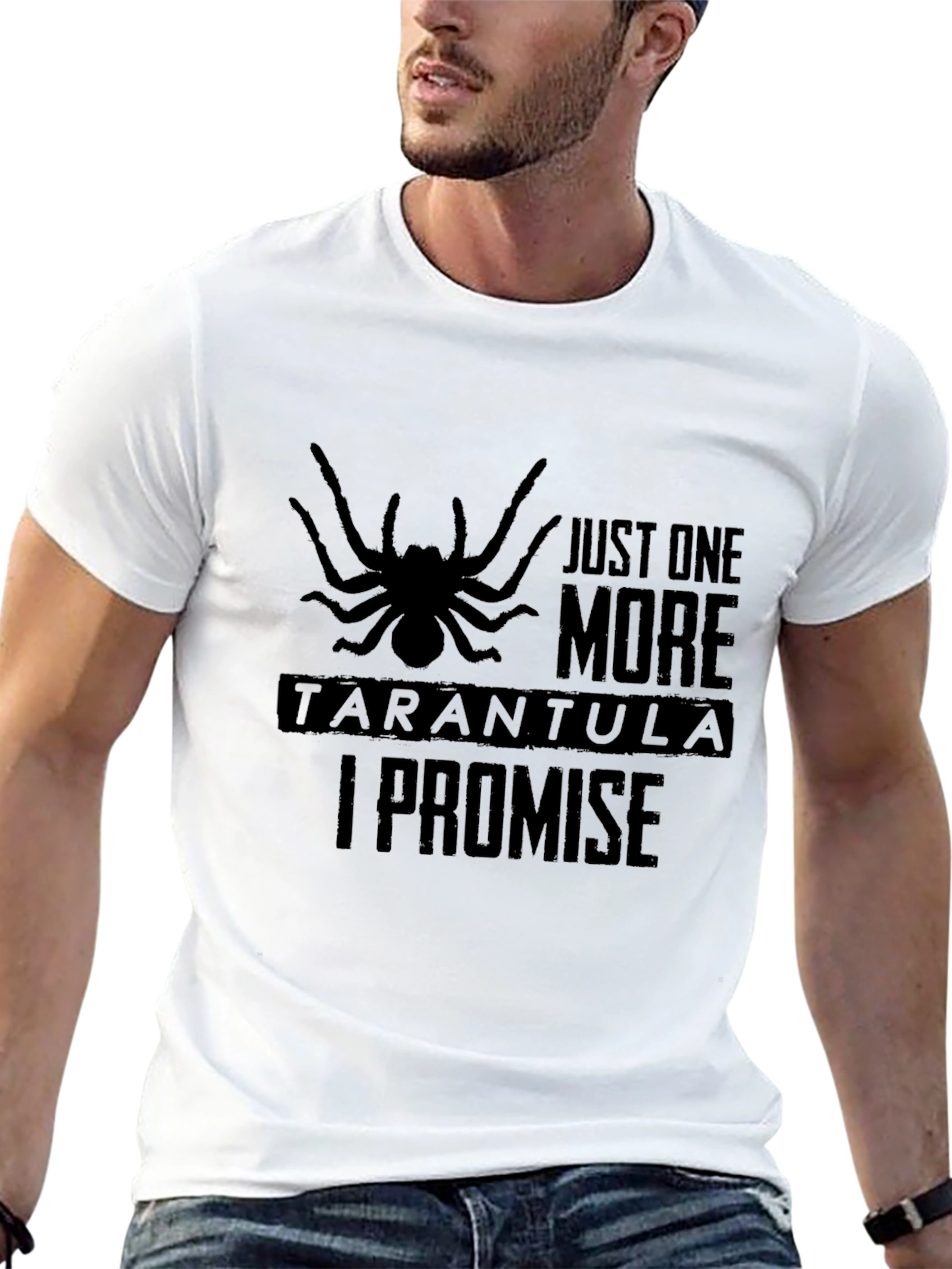 Black Tarantula Lover Graphic Tee - Just One More I Promise view 13