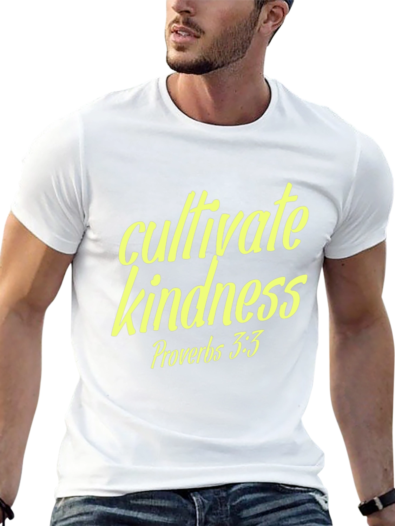 Black Cultivate Kindness Black T-Shirt view 13
