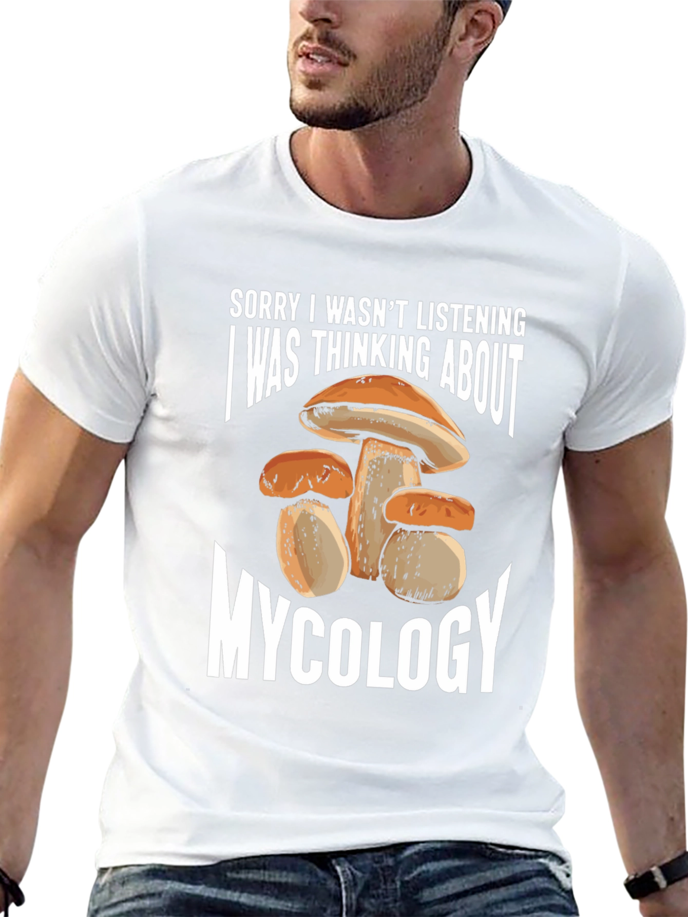 Black Mycology Thinking T-Shirt view 13