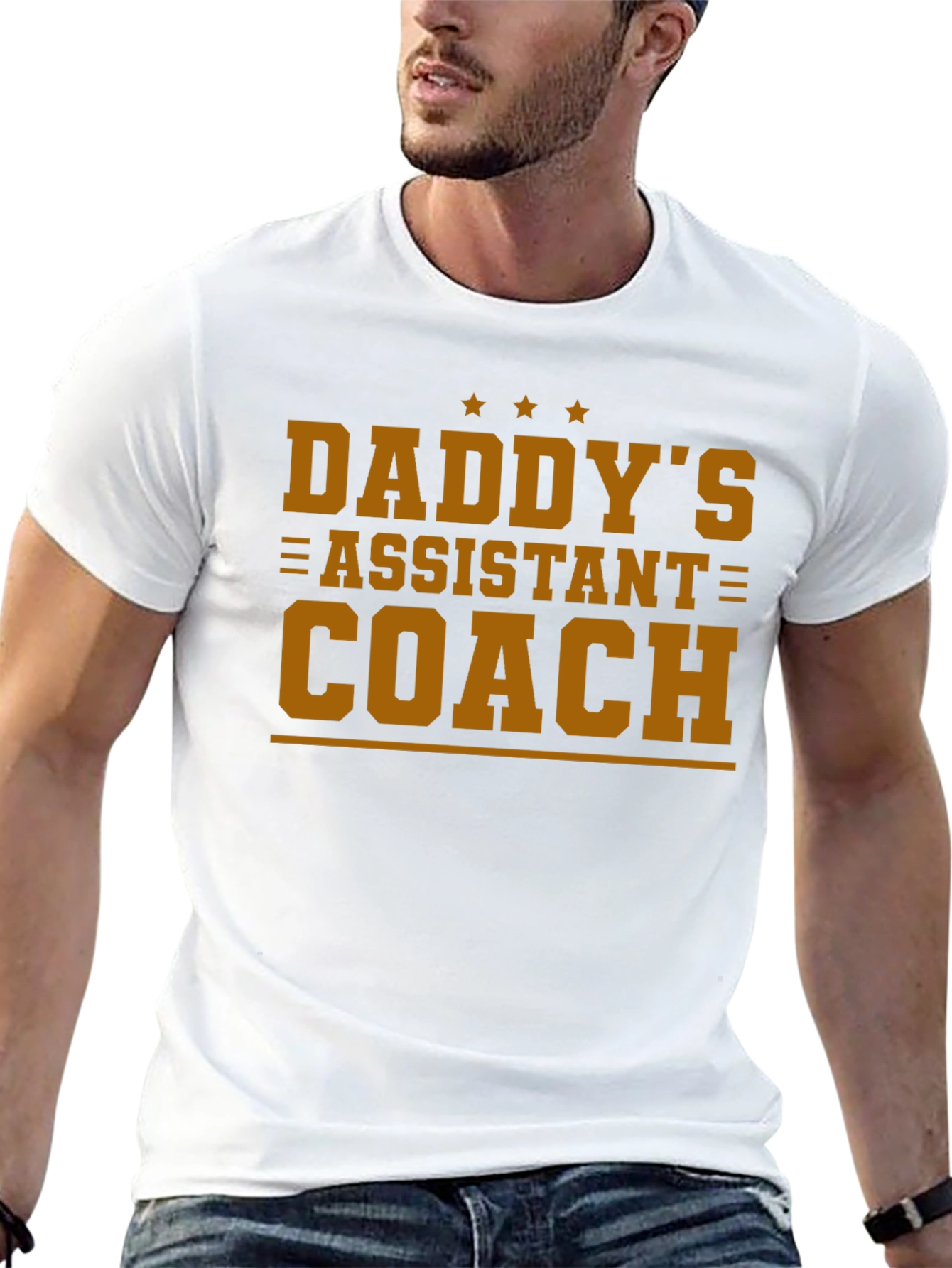 Black Daddy's Assistant Coach T-Shirt view 13