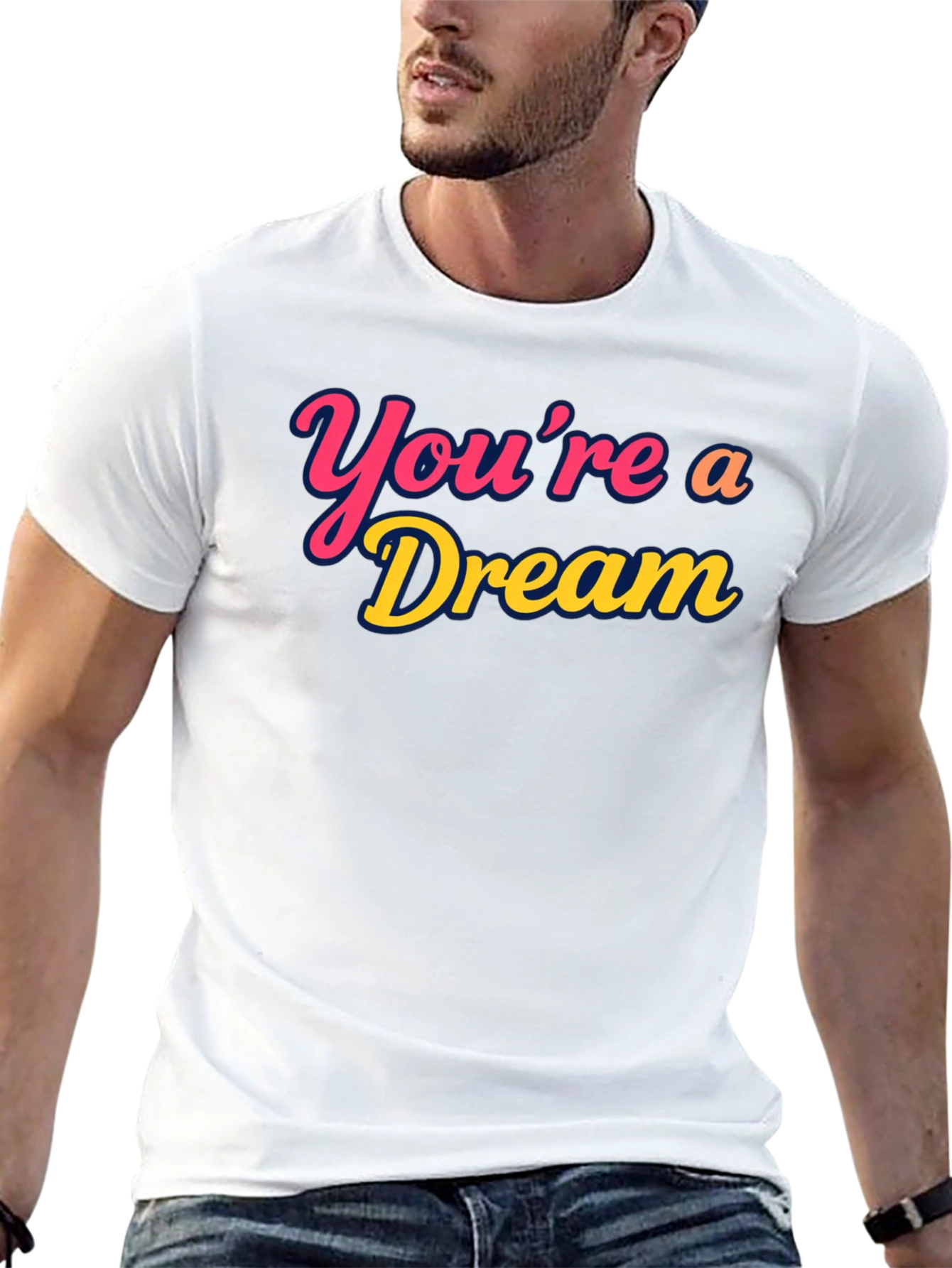 Black You're a Dream Graphic T-Shirt view 13