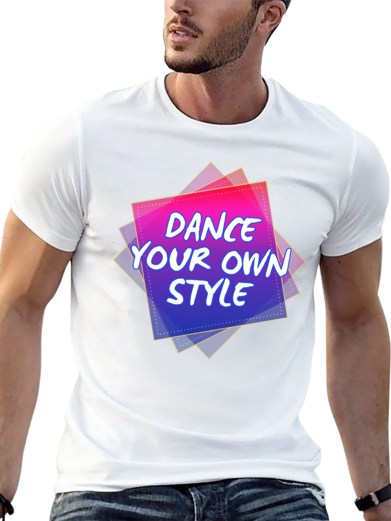 Black Dance Your Own Style Graphic Tee view 13