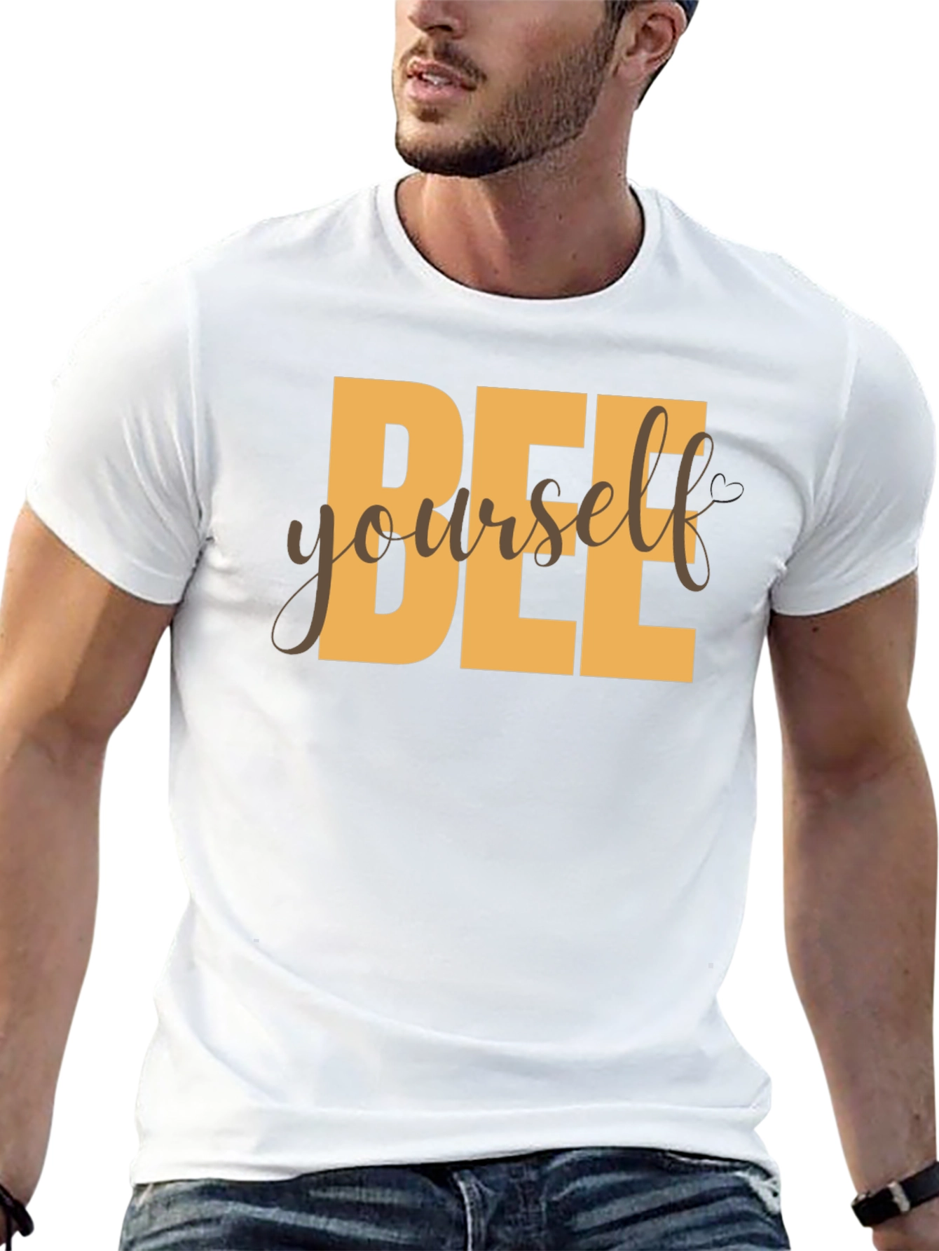 Black Bee Yourself Graphic T-Shirt view 13