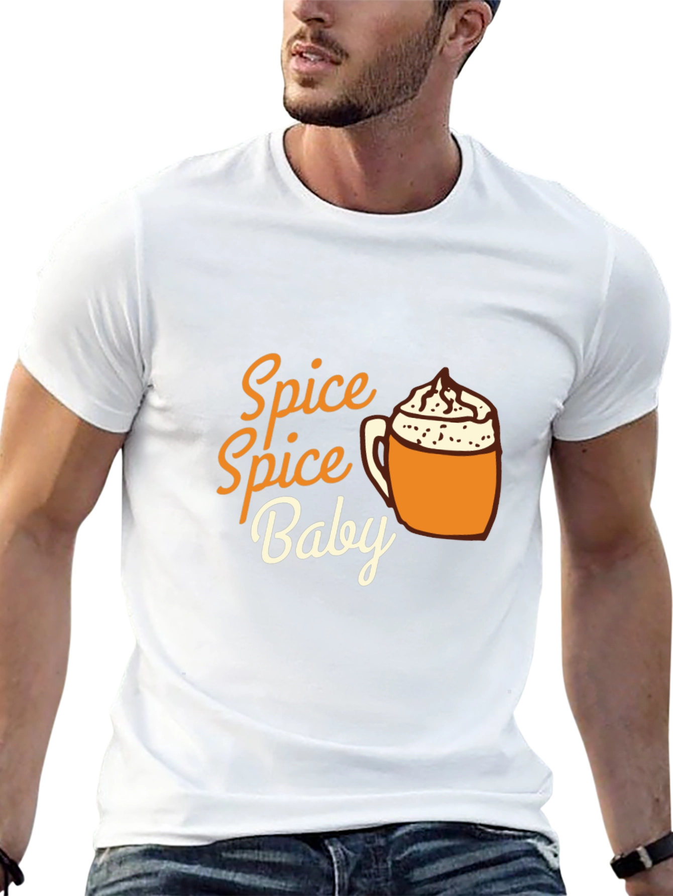 Black Spice Spice Baby Tee - Pumpkin Latte Season view 13