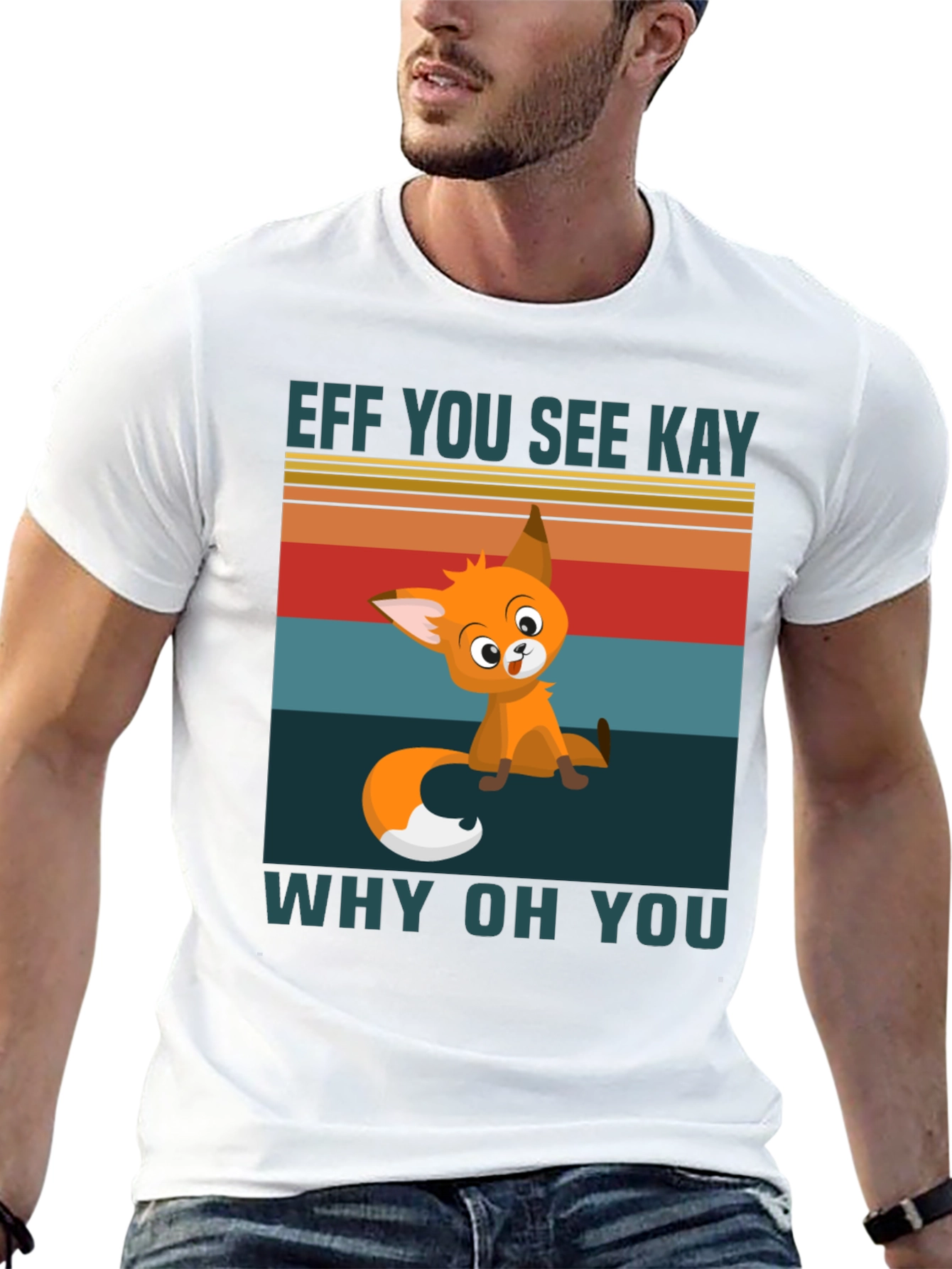 Black Eff You See Kay Why Oh You T-Shirt view 13