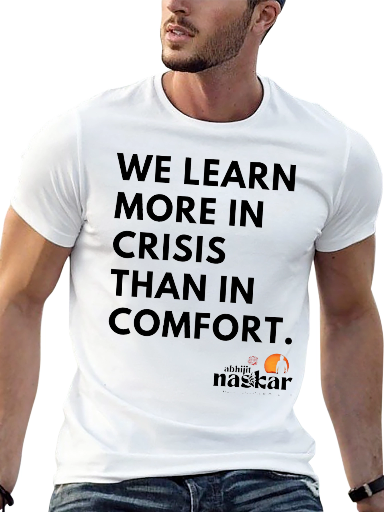 Black Crisis Comfort T-Shirt - Motivational Design view 13