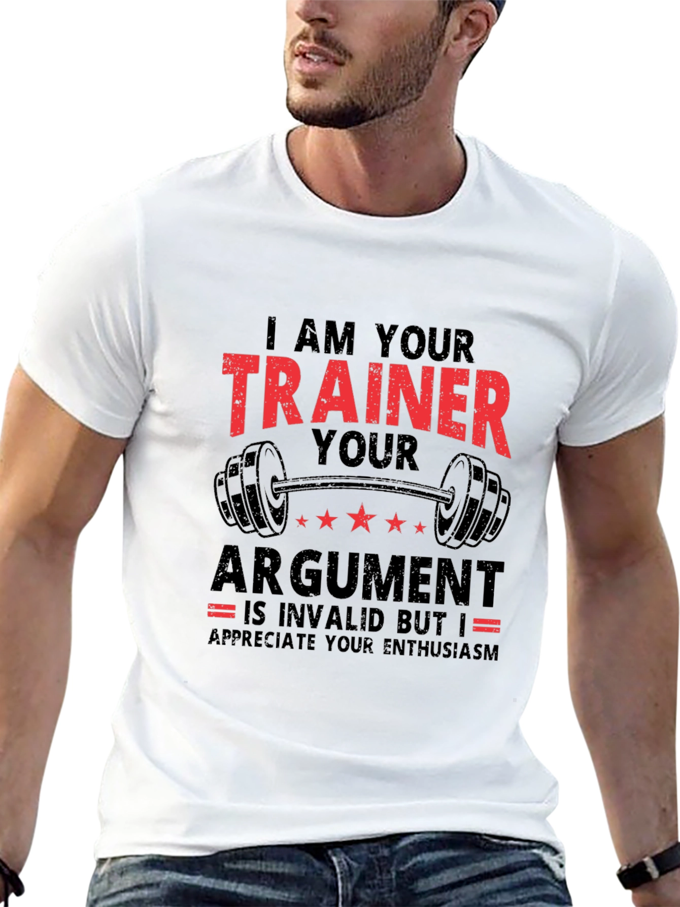 Trainer Argument T-Shirt: Funny Gym Workout Tee - 13