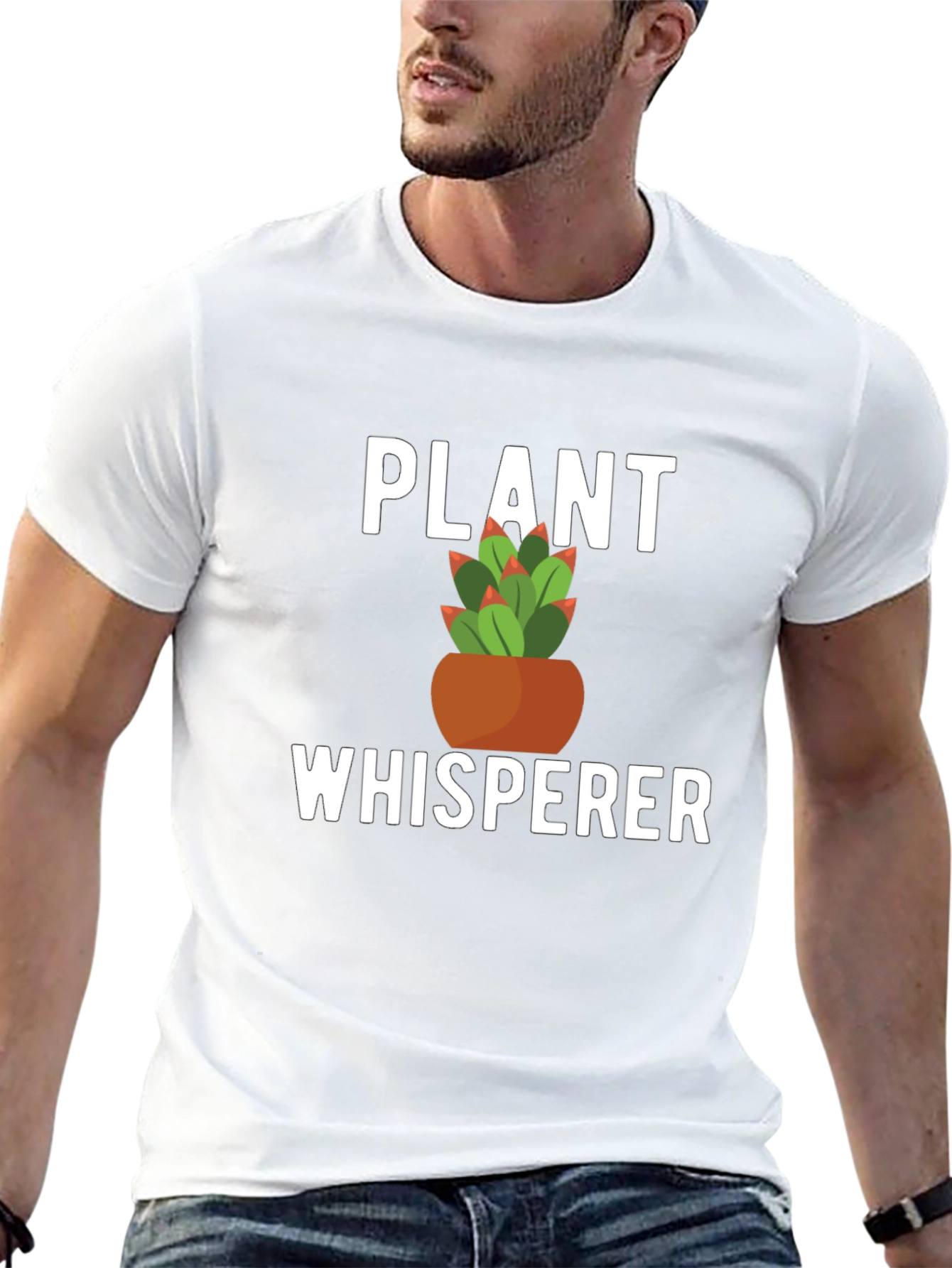 Black Plant Whisperer Graphic Tee view 13