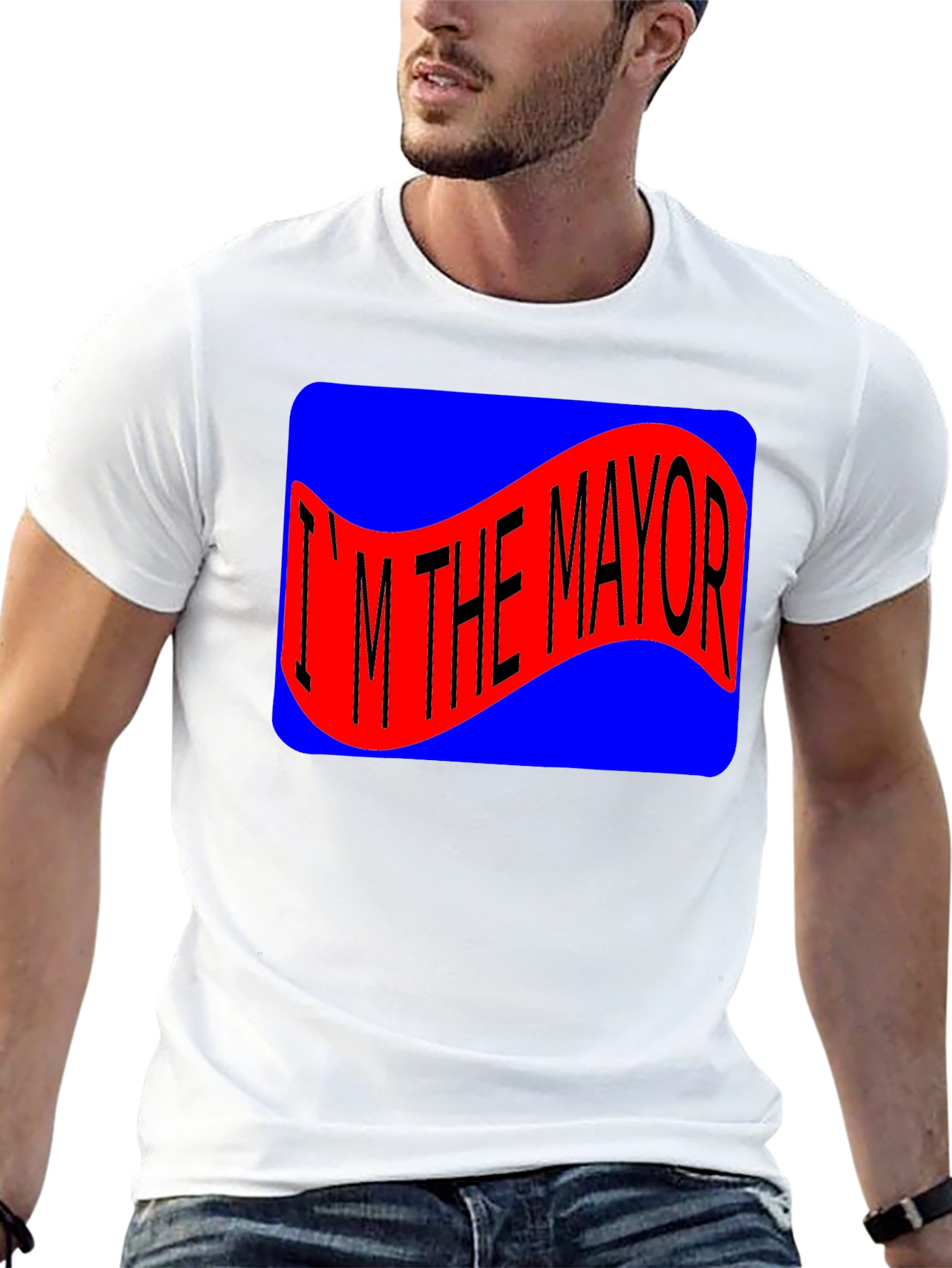 I'm The Mayor T-Shirt Novelty Tee - 13