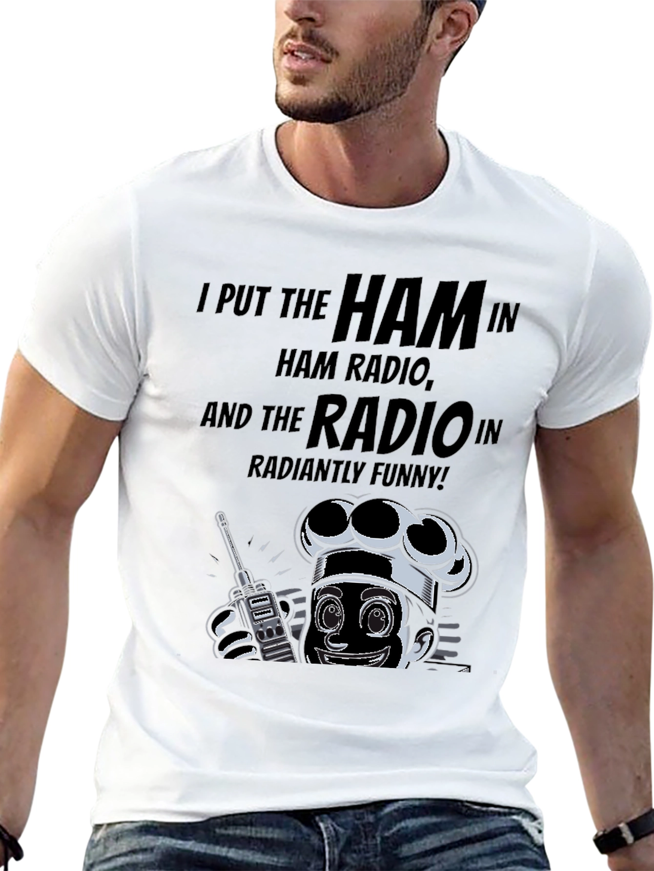 Ham Radio Enthusiast T-Shirt - Radiantly Funny - 13