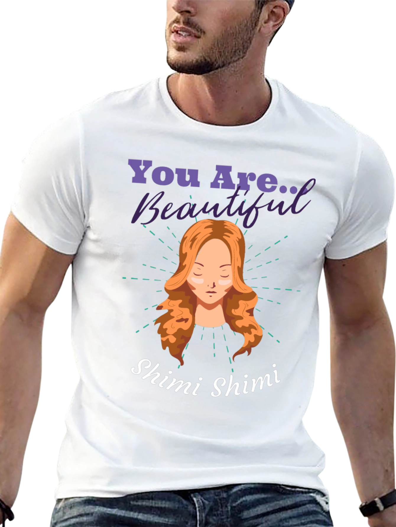 Black You Are Beautiful Shimi T-Shirt view 13