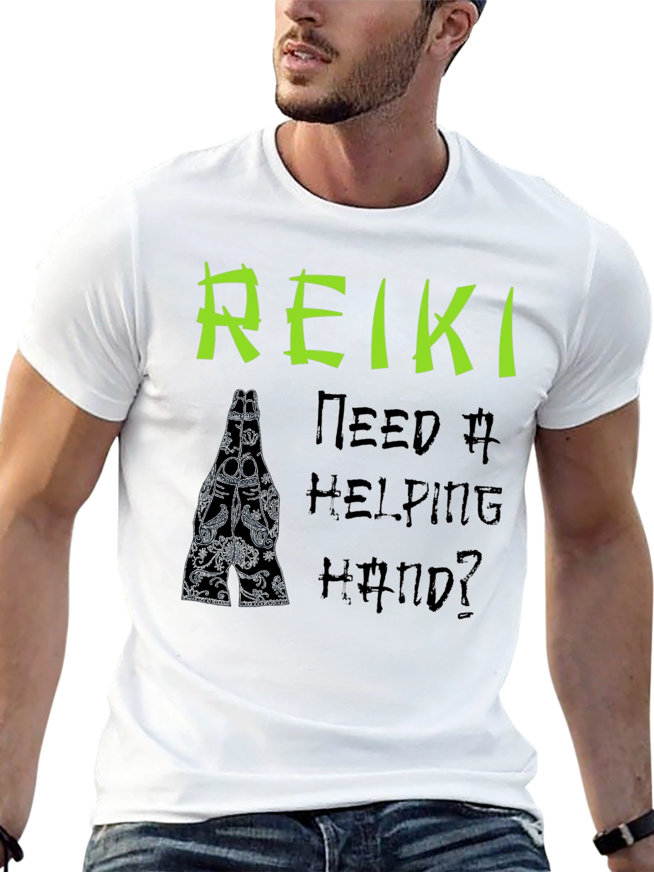 Reiki Need a Helping Hand T-Shirt - 13