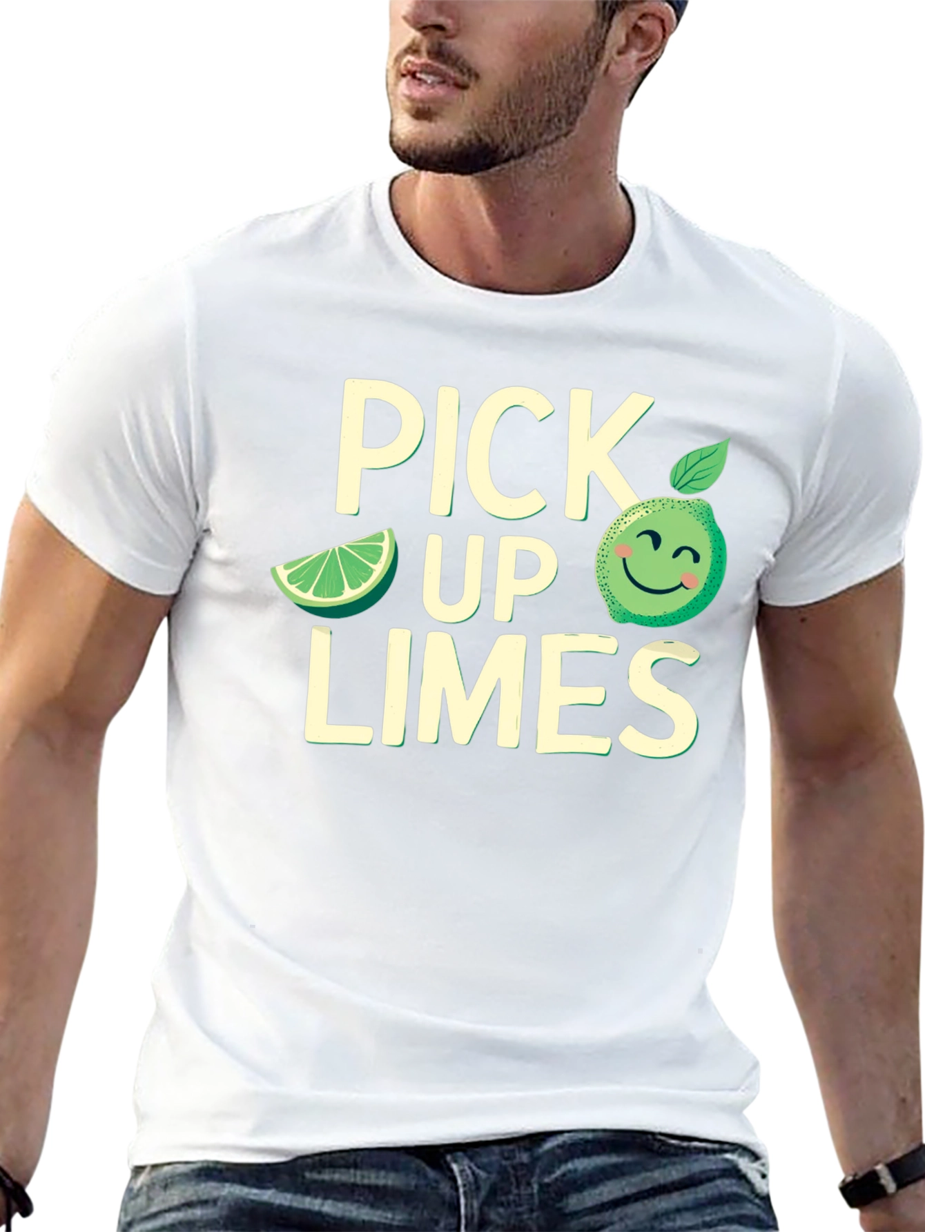 Black Pick Up Limes Graphic Tee view 13