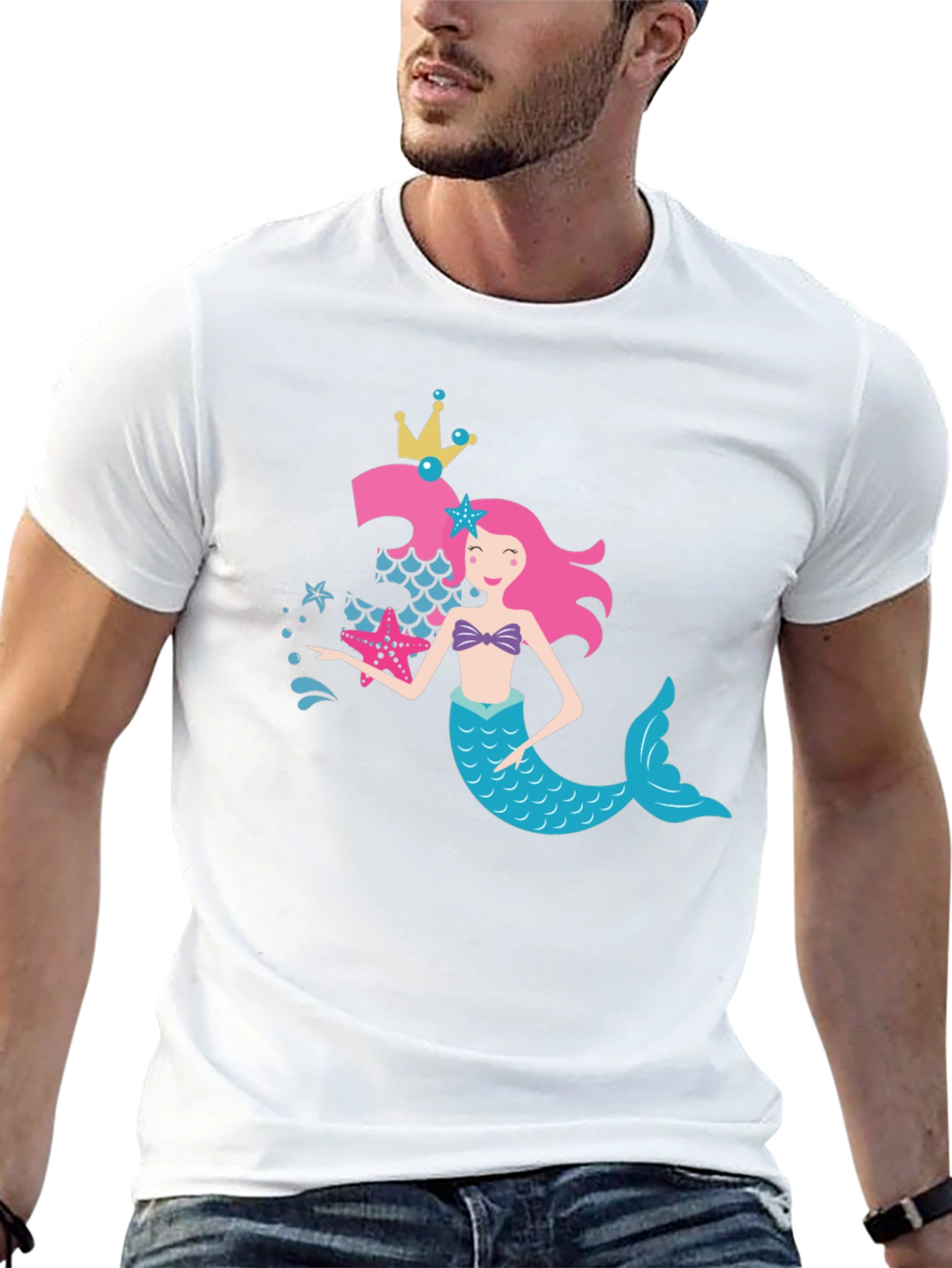Mermaid Birthday Girl T-Shirt - 13